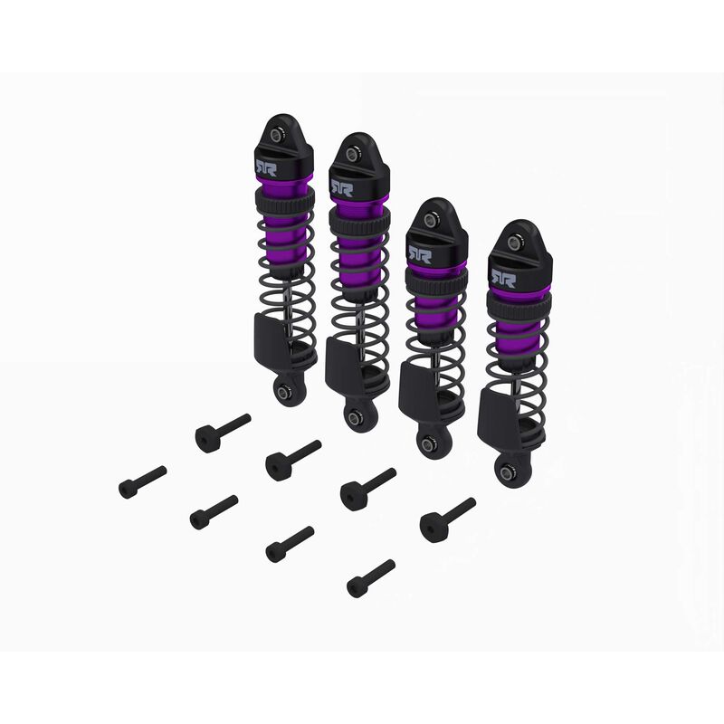 Mini Kraton Shock Set, Front/Rear Assembled, 1300cSt Oil