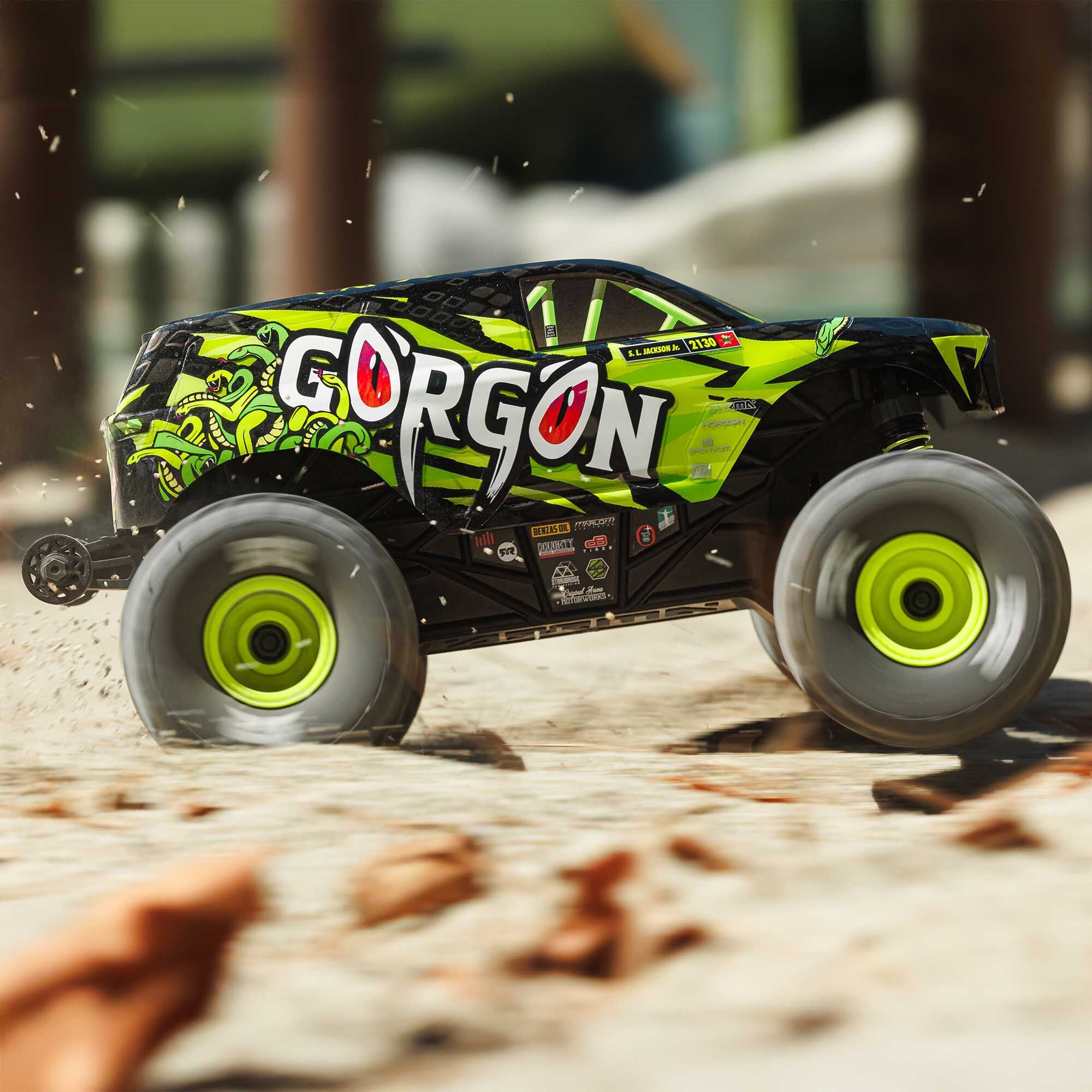 1/16 GORGON GROM 4X4 RTR Brushed Monster Truck (Battery & Charger Included)