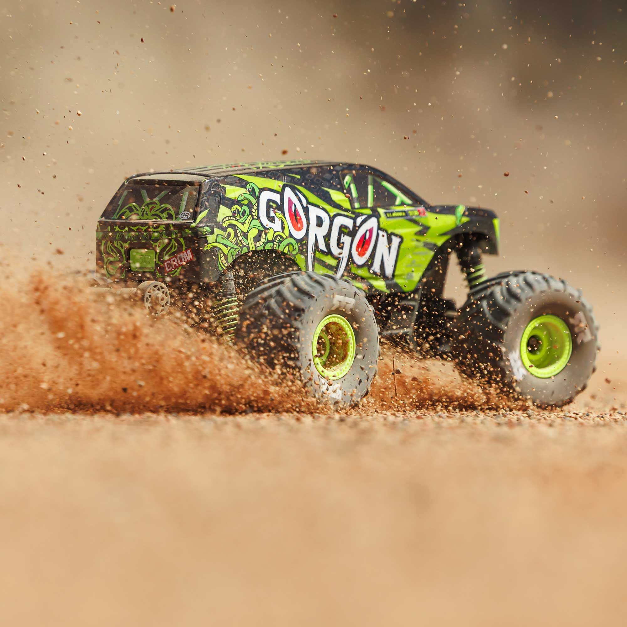 1/16 GORGON GROM 4X4 RTR Brushed Monster Truck (Battery & Charger Included)