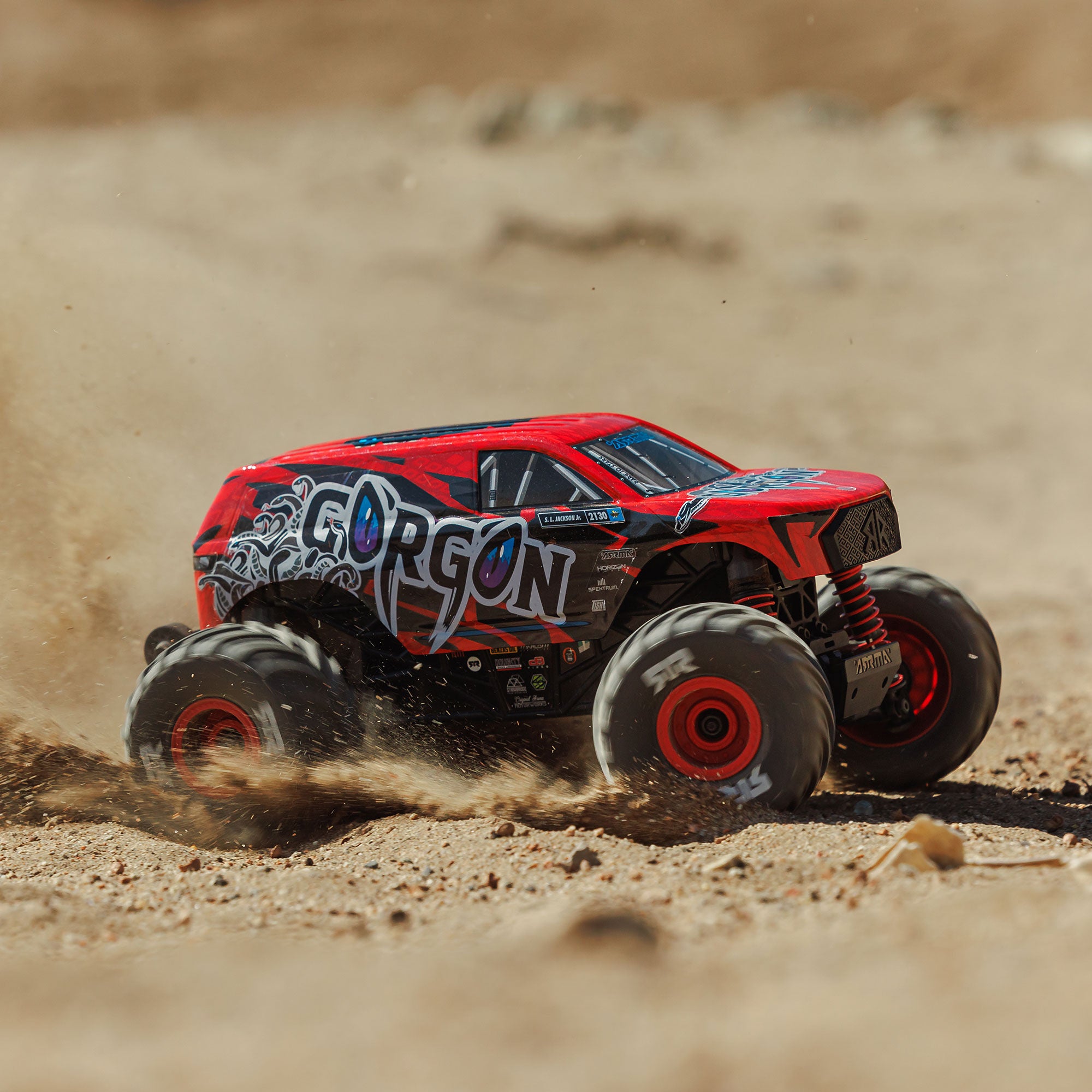 1/16 GORGON GROM 4X4 RTR Brushed Monster Truck (Battery & Charger Included)