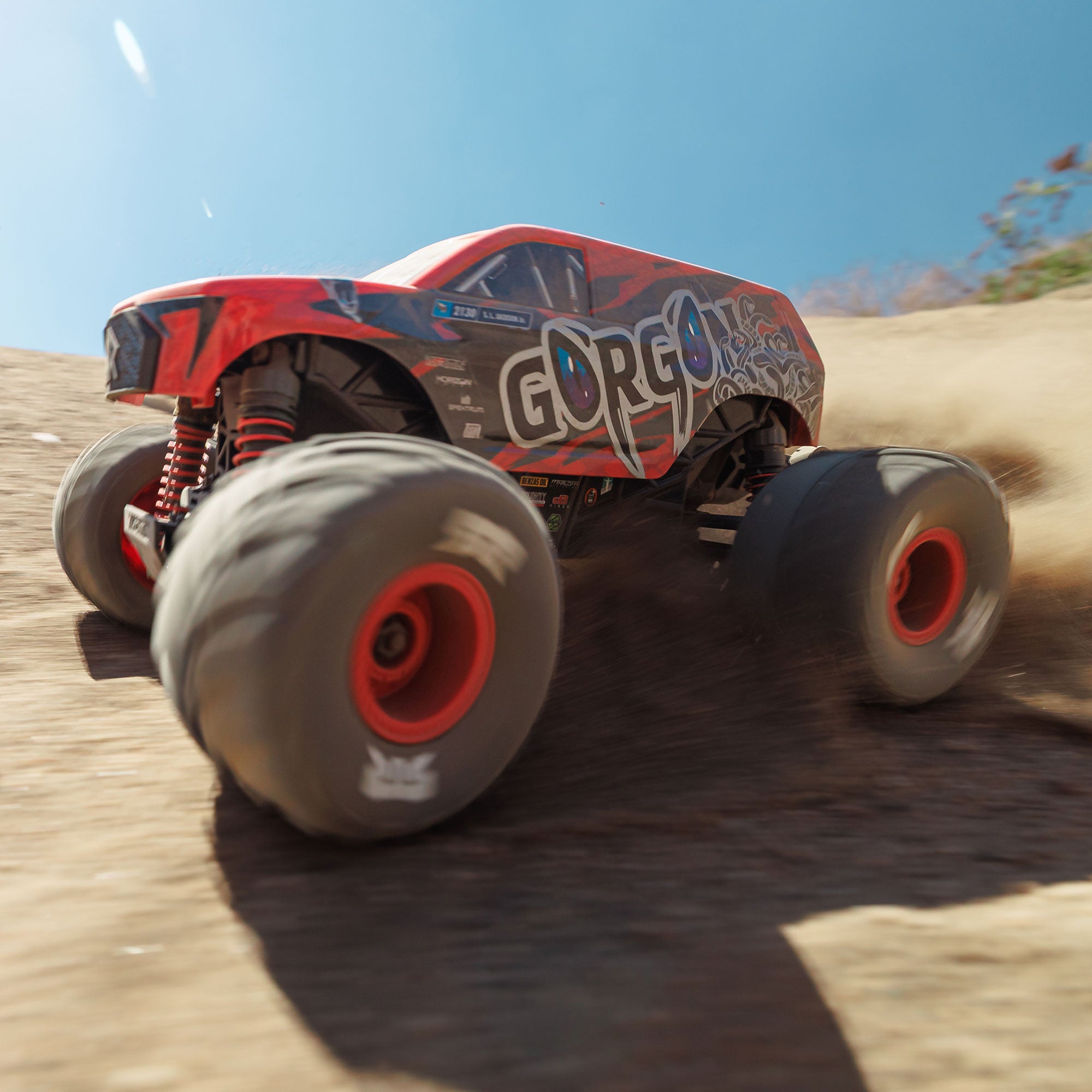 1/16 GORGON GROM 4X4 RTR Brushed Monster Truck (Battery & Charger Included)