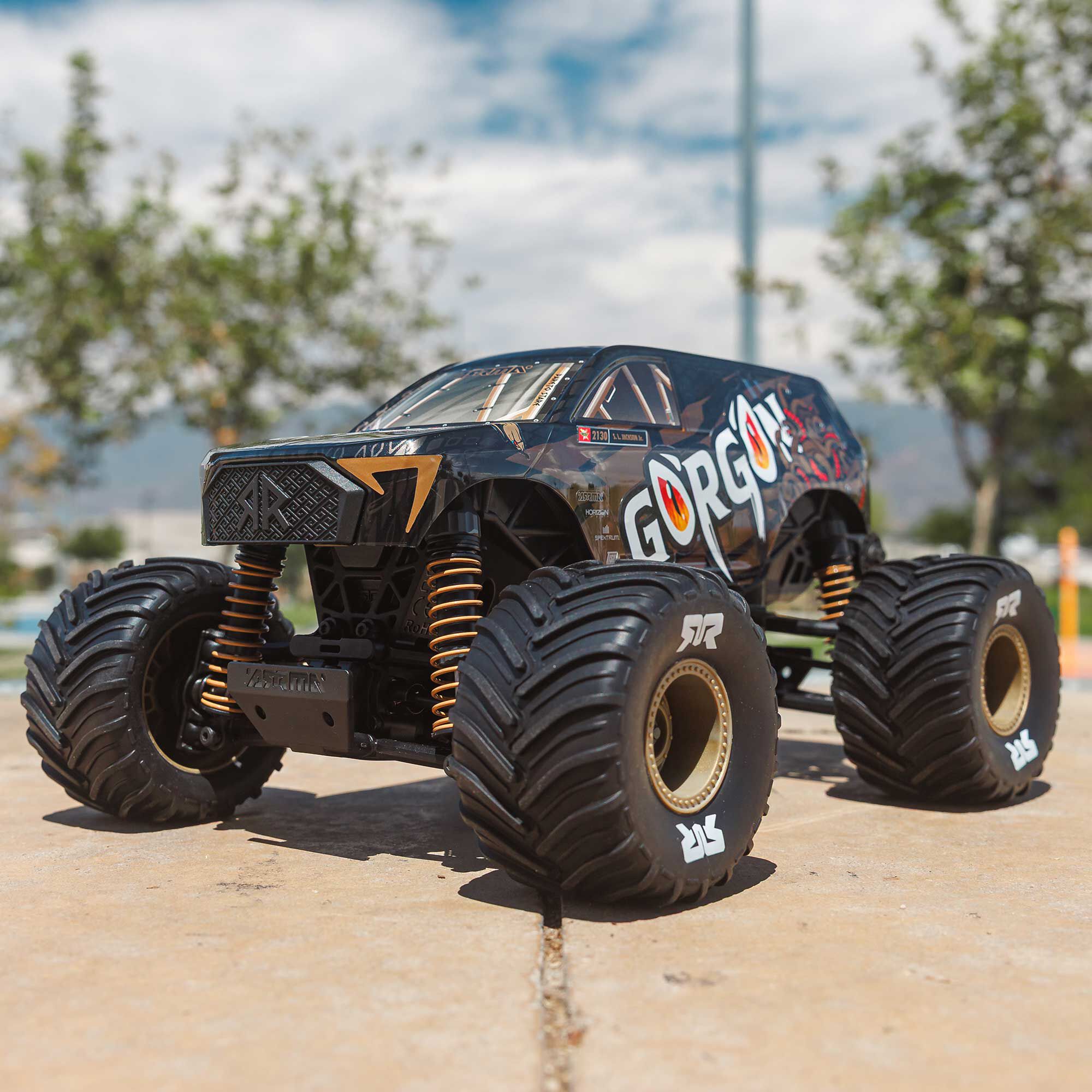 1/16 GORGON GROM 4X4 RTR Brushed Monster Truck (Battery & Charger Included)