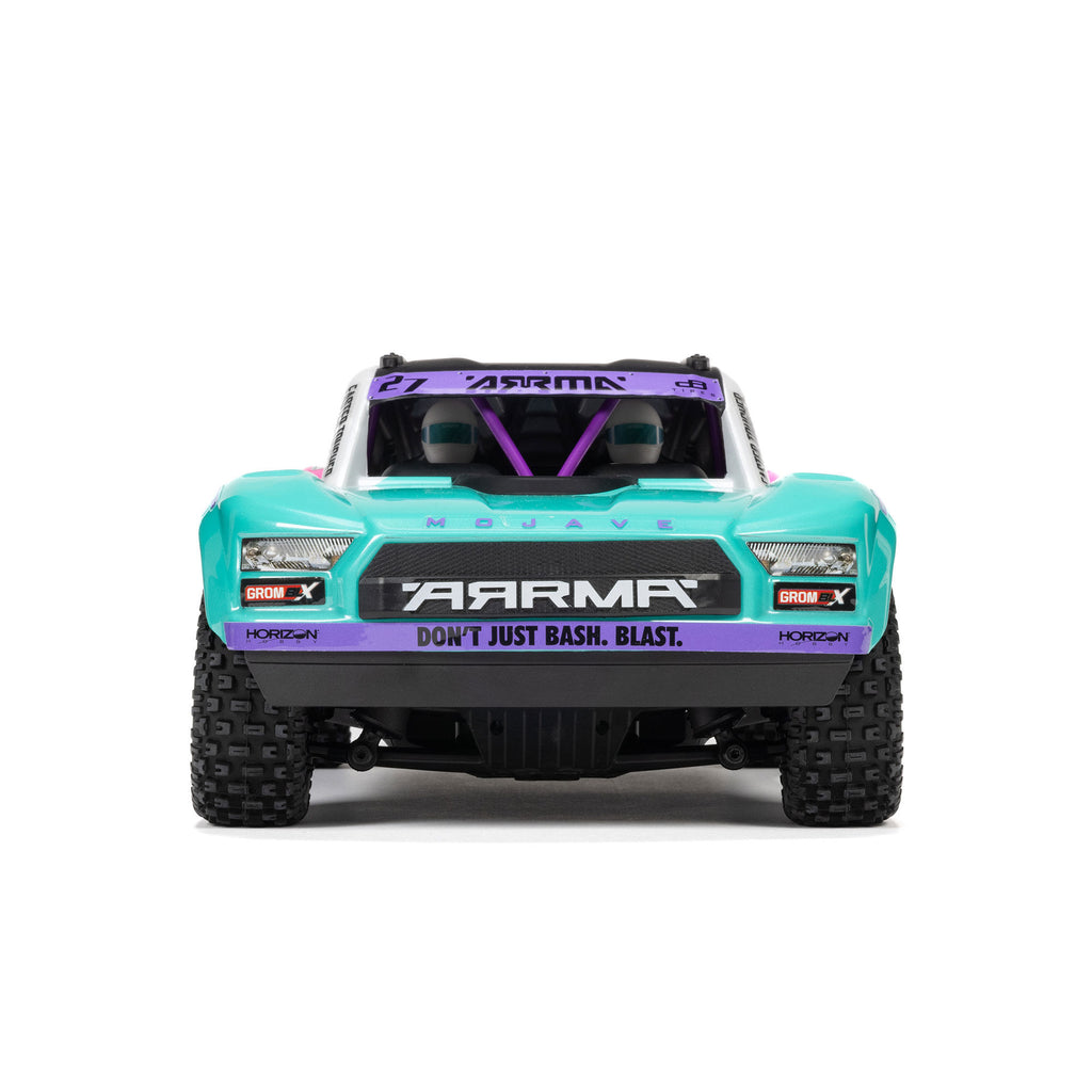 1/16 MOJAVE GROM 223S DSC 4X4 RTR Brushless Desert Truck, Teal (Battery & Charger Included)