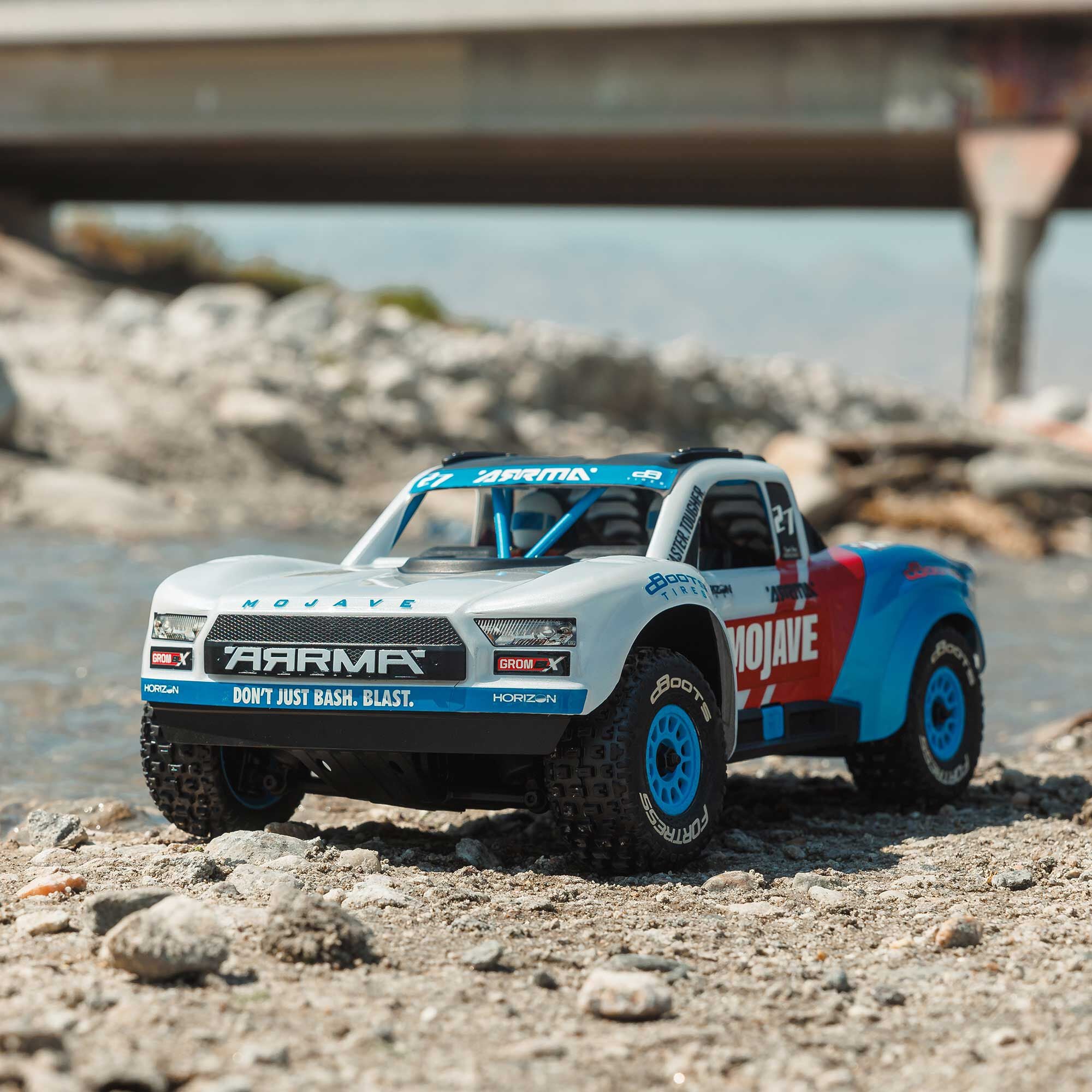 1/16 MOJAVE GROM 223S DSC 4X4 RTR Brushless Desert Truck, White (Battery & Charger Included) (Copy)