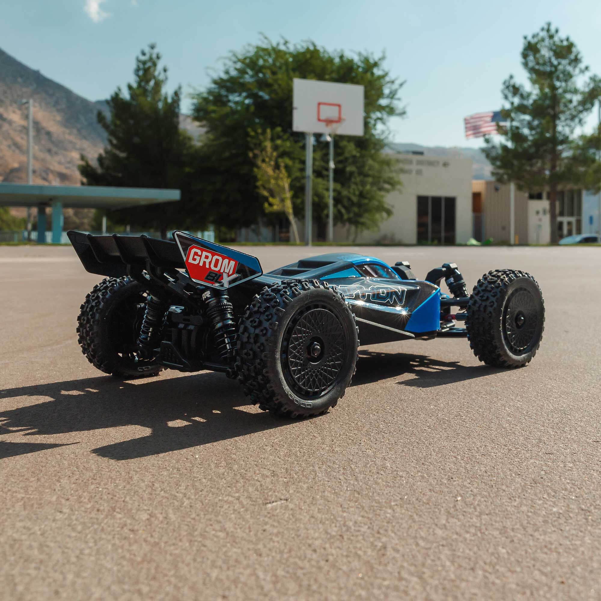 1/14 TYPHON GROM 223S DSC 4X4 RTR Brushless Buggy, Blue (Battery & Charger Included)
