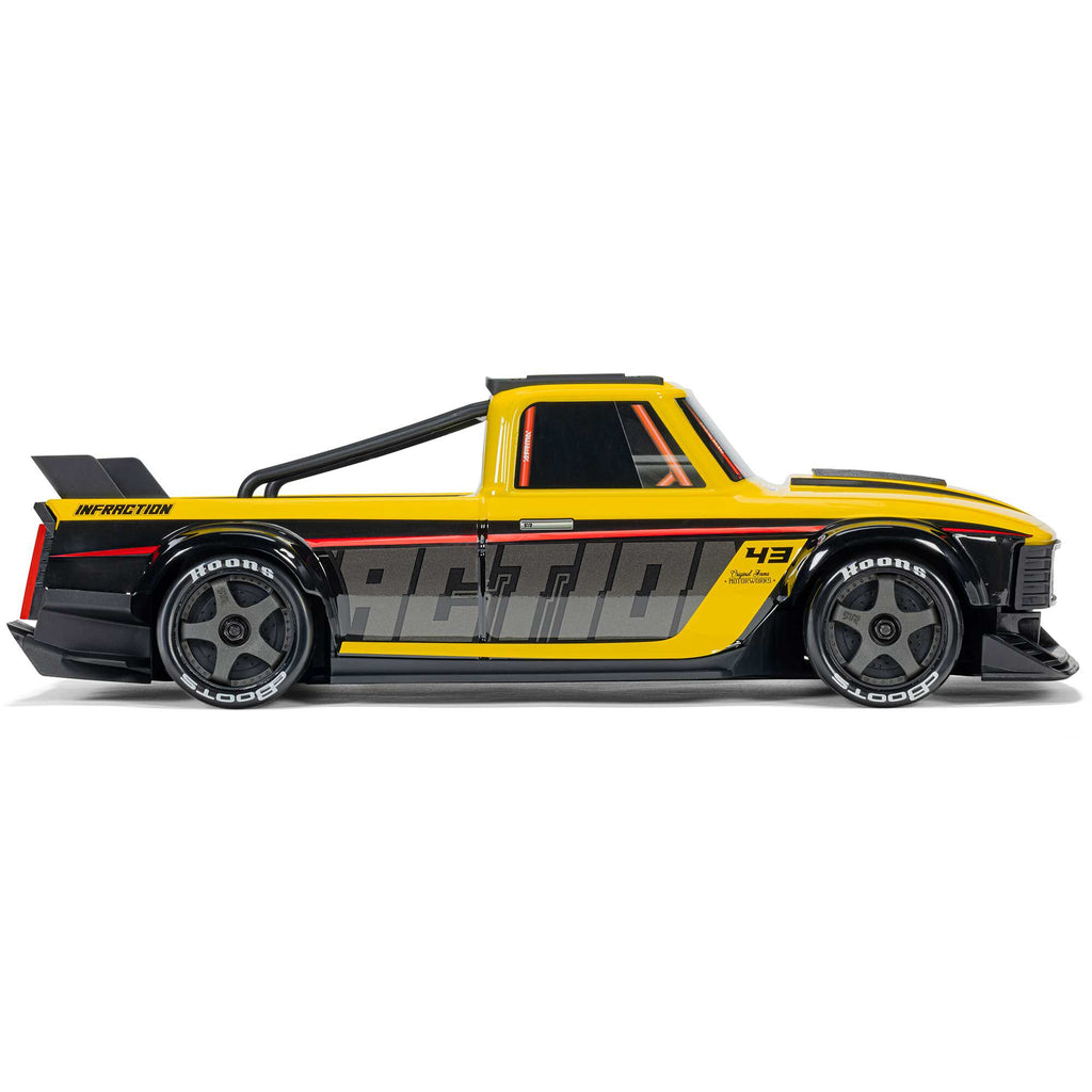 PREORDER 10-21-26 ARRMA INFRACTION GROM 3S 1/12 4X4 Brushless RTR ARA2315T1 ST1 ST2