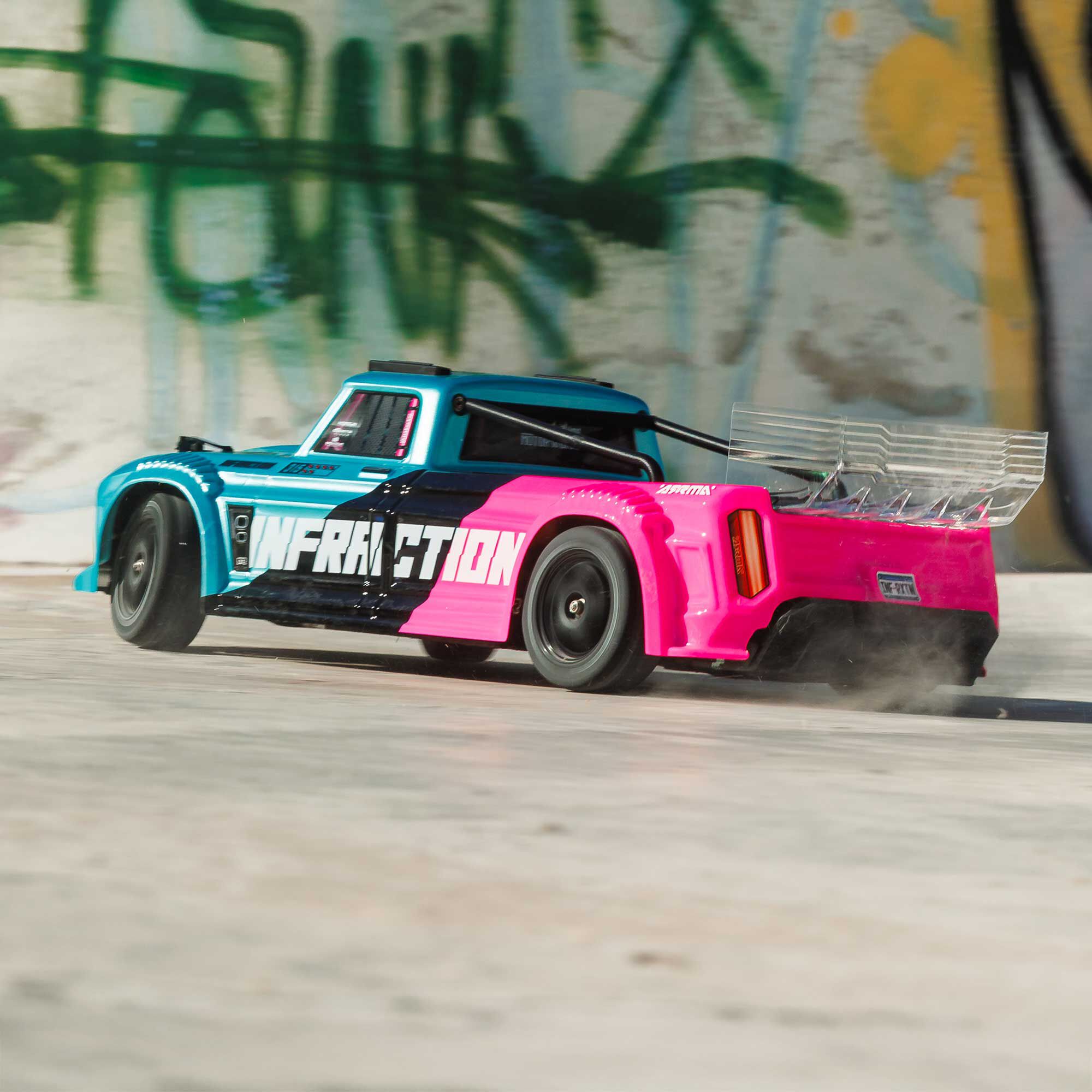 1/8 INFRACTION 223S DSC 4X4 RTR Brushless All-Road Street Bash Truck