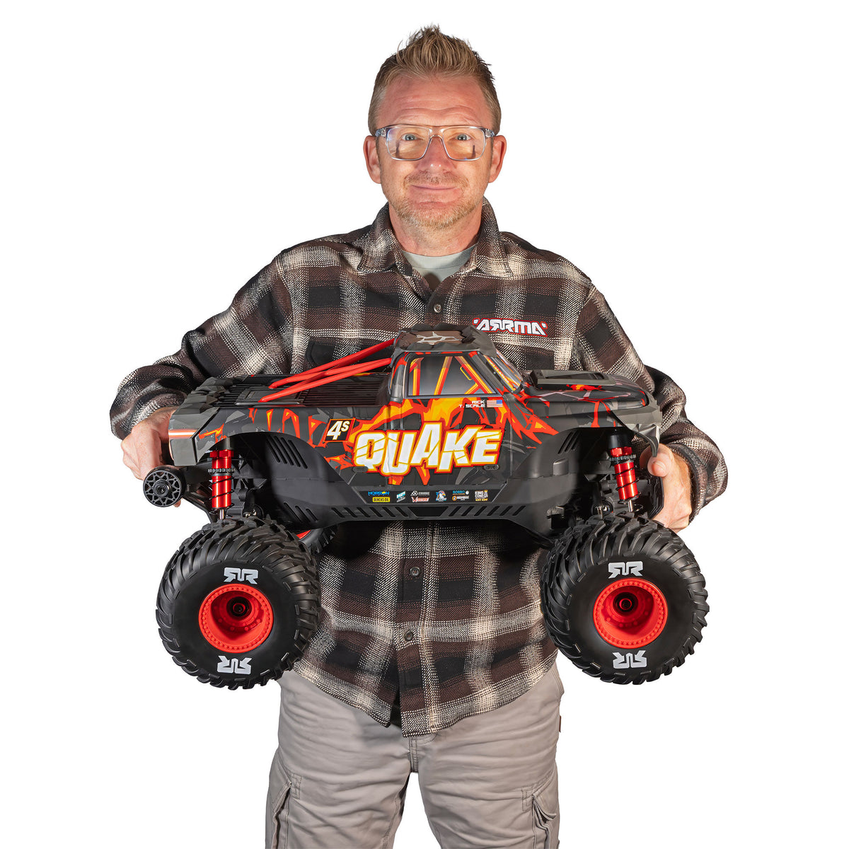 PREORDER 11/4/2026 ARRMA QUAKE 4S DSC 1/8 4X4 Brushless RTR ARA4437T1 T2 Black Red White Blue