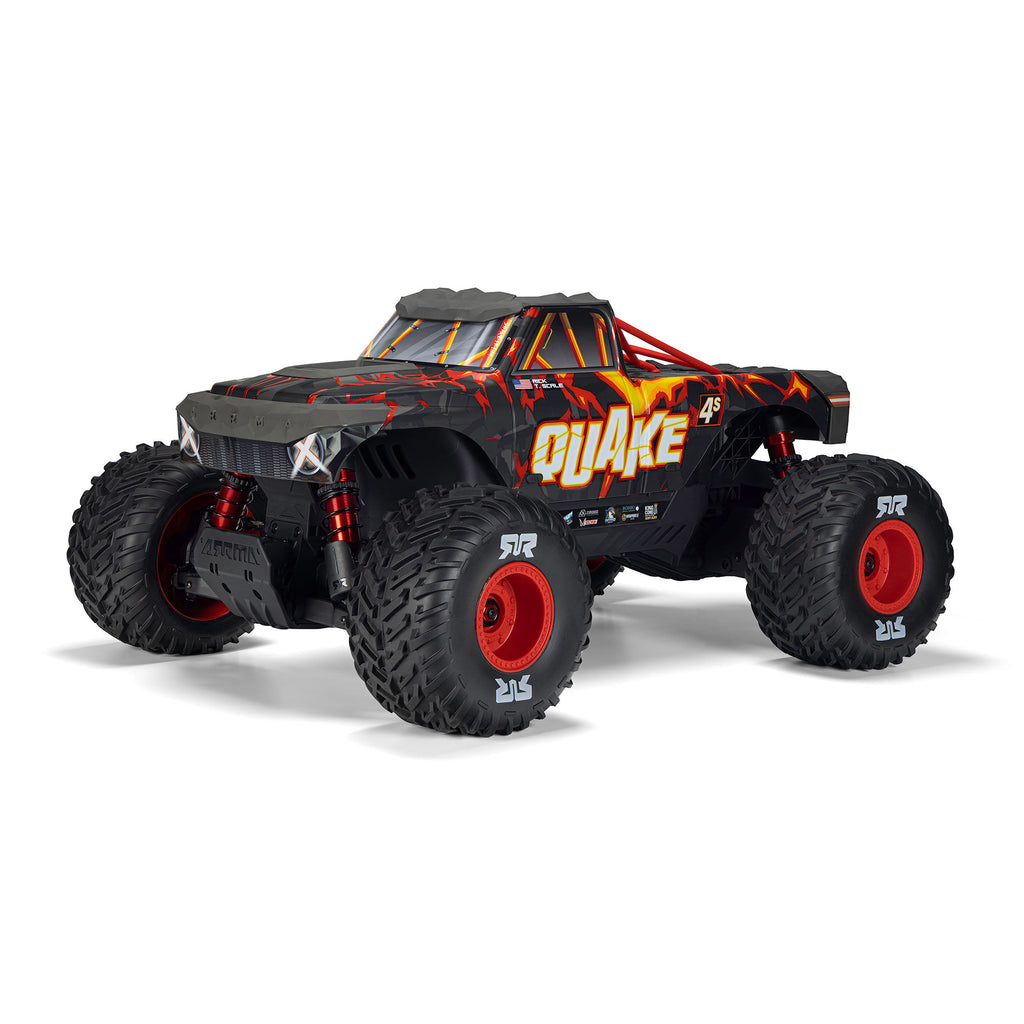 PREORDER 11/4/2026 ARRMA QUAKE 4S DSC 1/8 4X4 Brushless RTR ARA4437T1 T2 Black Red White Blue
