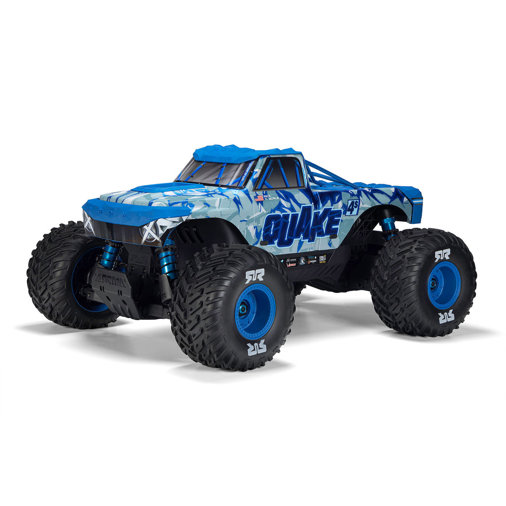 PREORDER 11/4/2026 ARRMA QUAKE 4S DSC 1/8 4X4 Brushless RTR ARA4437T1 T2 Black Red White Blue
