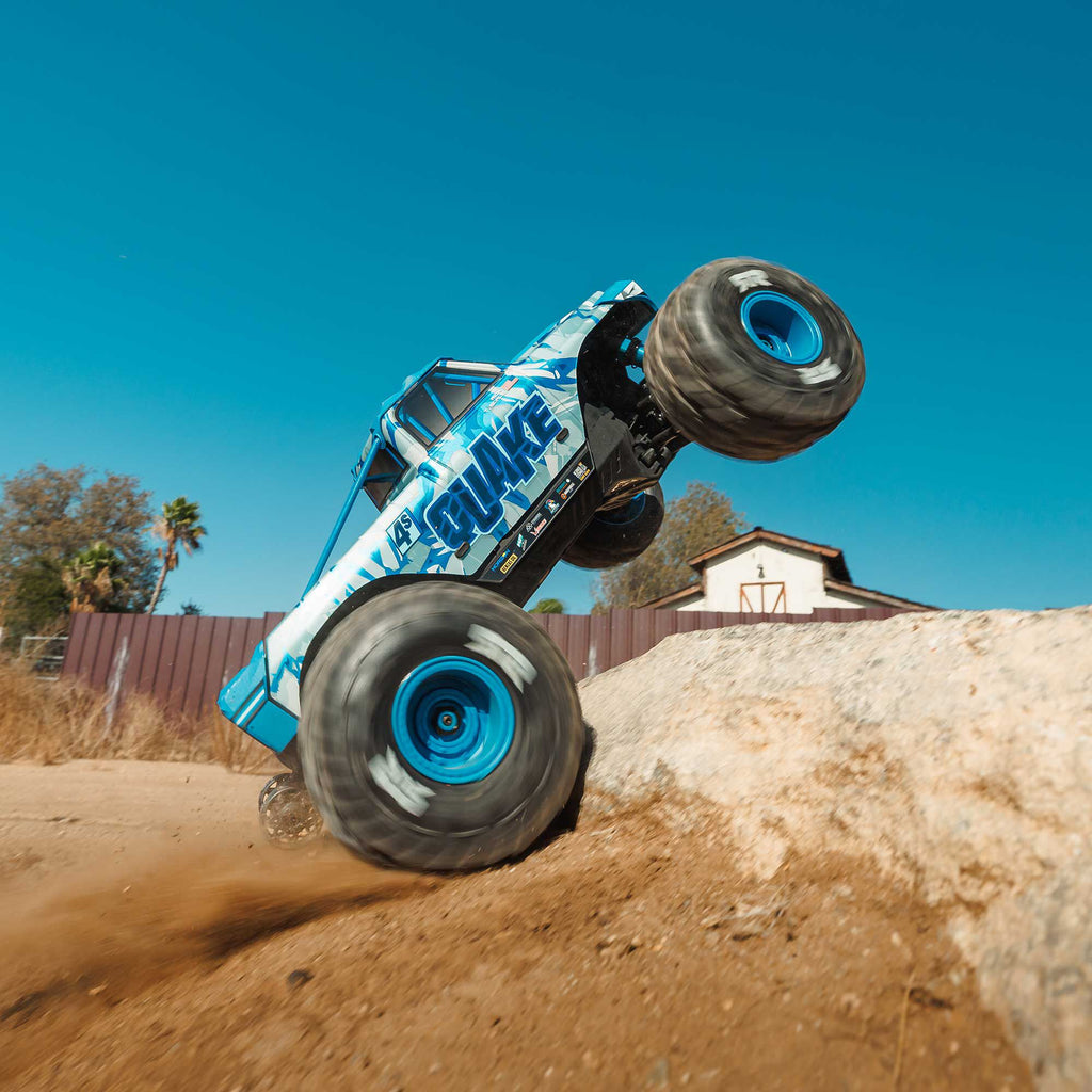 PREORDER 11/4/2026 ARRMA QUAKE 4S DSC 1/8 4X4 Brushless RTR ARA4437T1 T2 Black Red White Blue