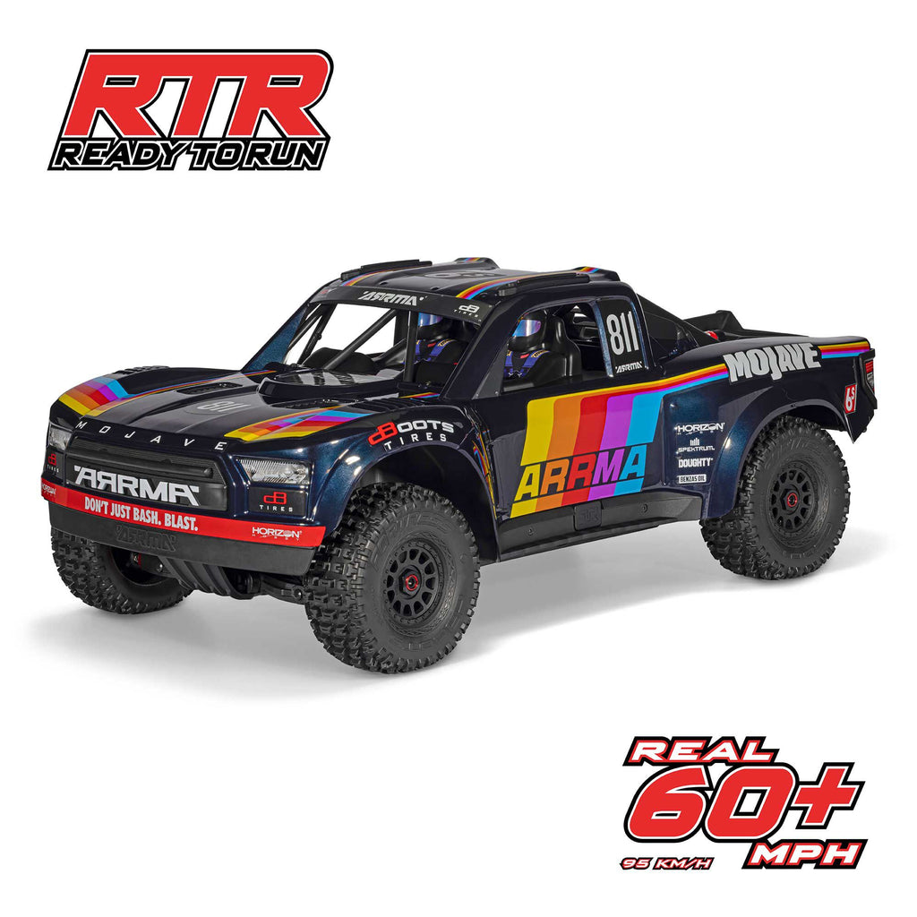 PREORDER NEW 1/7 MOJAVE 6S 4X4 RTR Brushless Desert Truck, ARA7604V3T1, ARA7604V3T2, ARA7704V3T1 Standard and EXB Versions