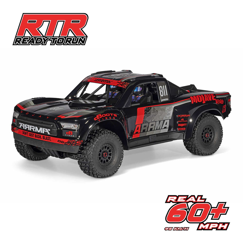 PREORDER NEW 1/7 MOJAVE 6S 4X4 RTR Brushless Desert Truck, ARA7604V3T1, ARA7604V3T2, ARA7704V3T1 Standard and EXB Versions