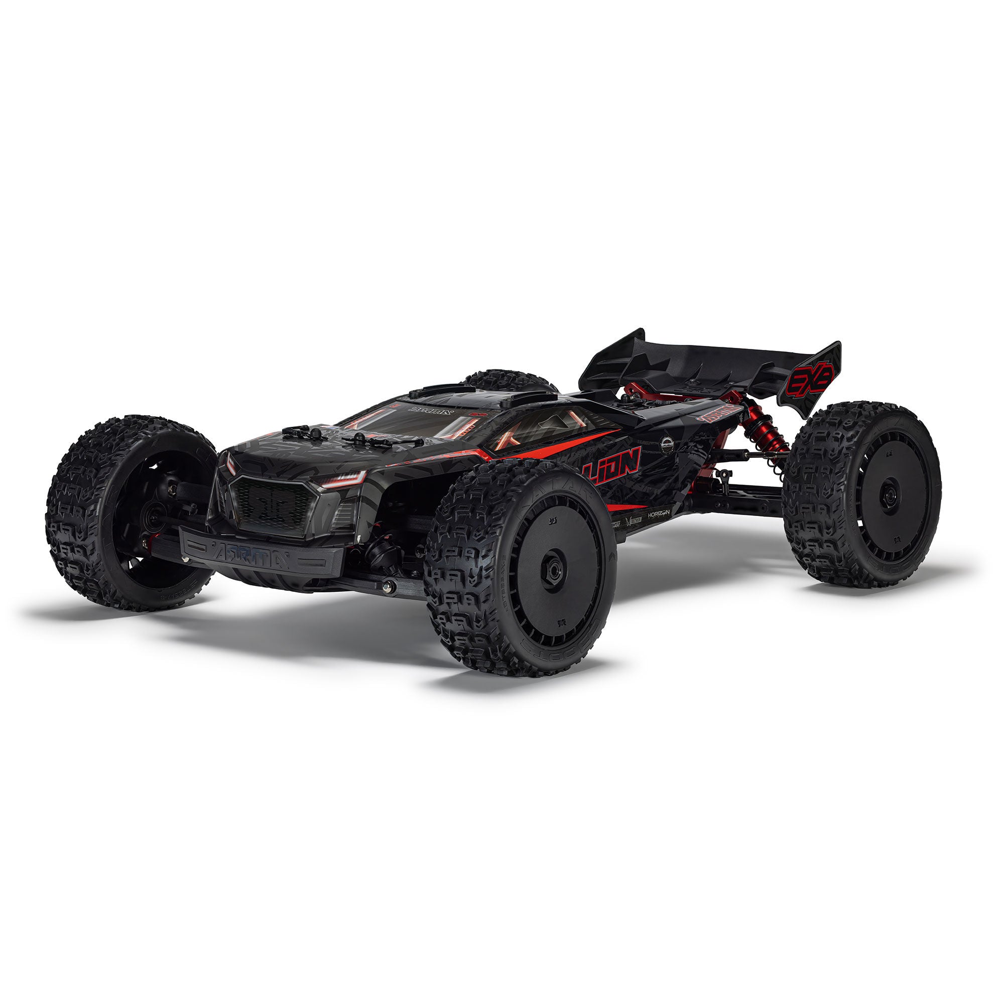 PREORDER 1/7 TALION 6S EXB 4X4 RTR Brushless Speed Truck, Black ARA7707V6T1