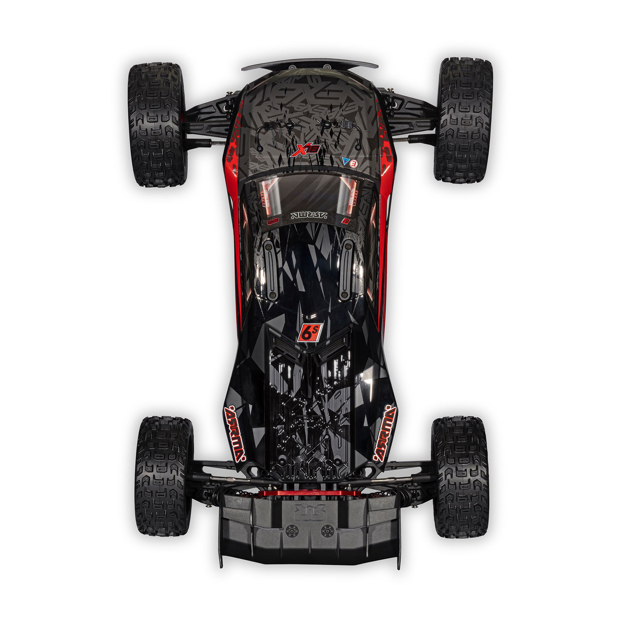 PREORDER 1/7 TALION 6S EXB 4X4 RTR Brushless Speed Truck, Black ARA7707V6T1