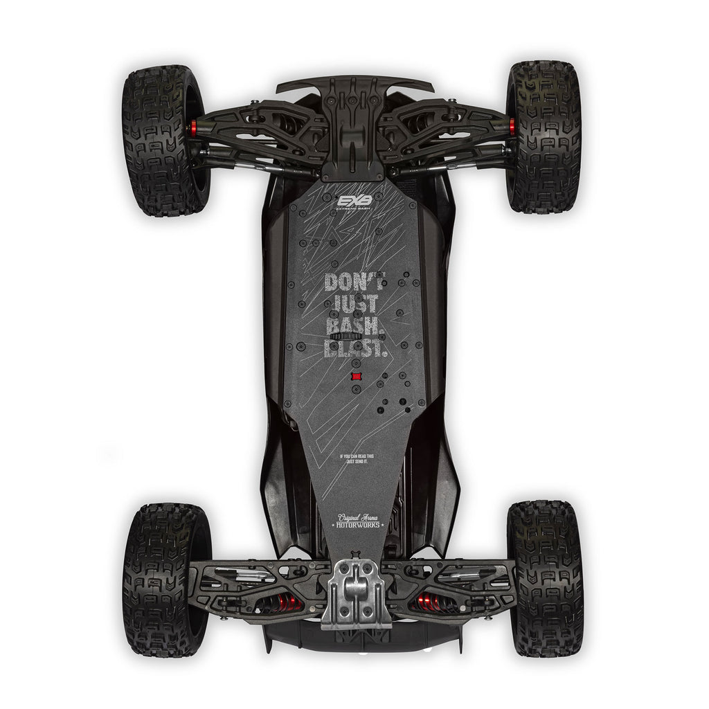 PREORDER 1/7 TALION 6S EXB 4X4 RTR Brushless Speed Truck, Black ARA7707V6T1
