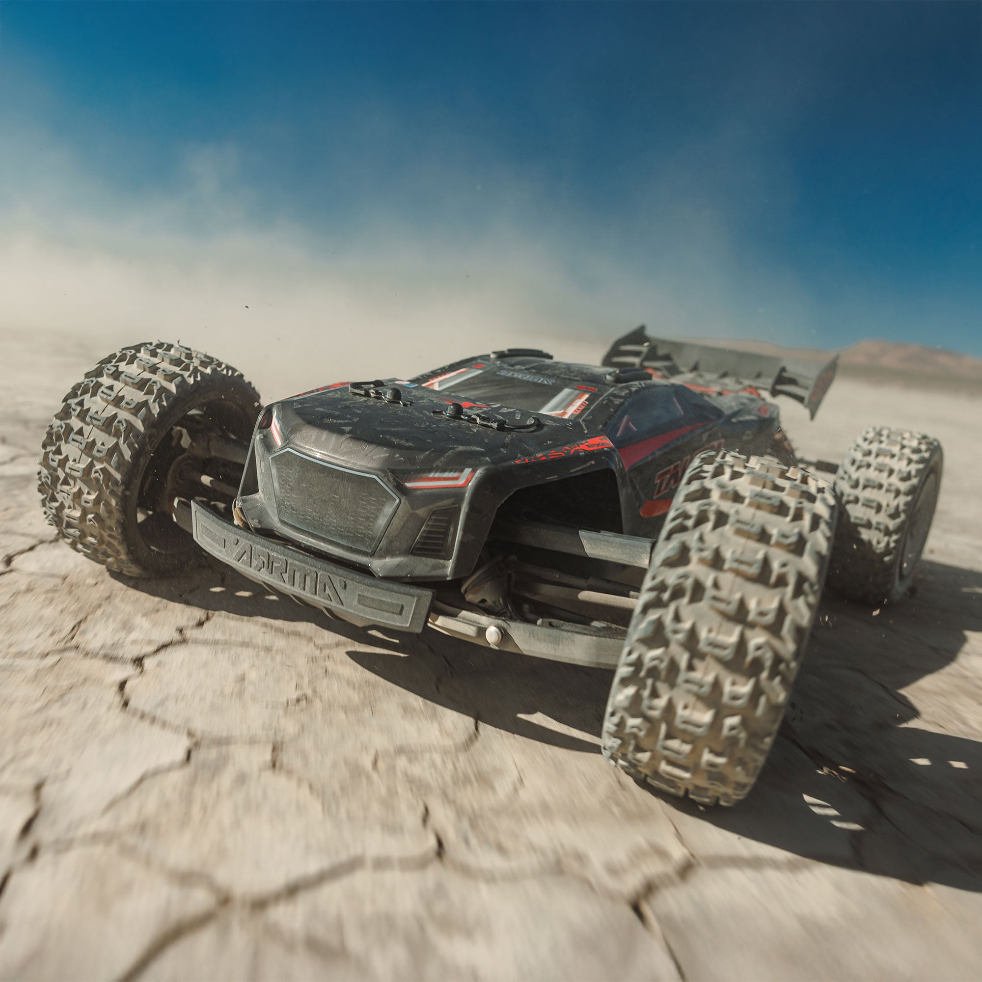 PREORDER 1/7 TALION 6S EXB 4X4 RTR Brushless Speed Truck, Black ARA7707V6T1