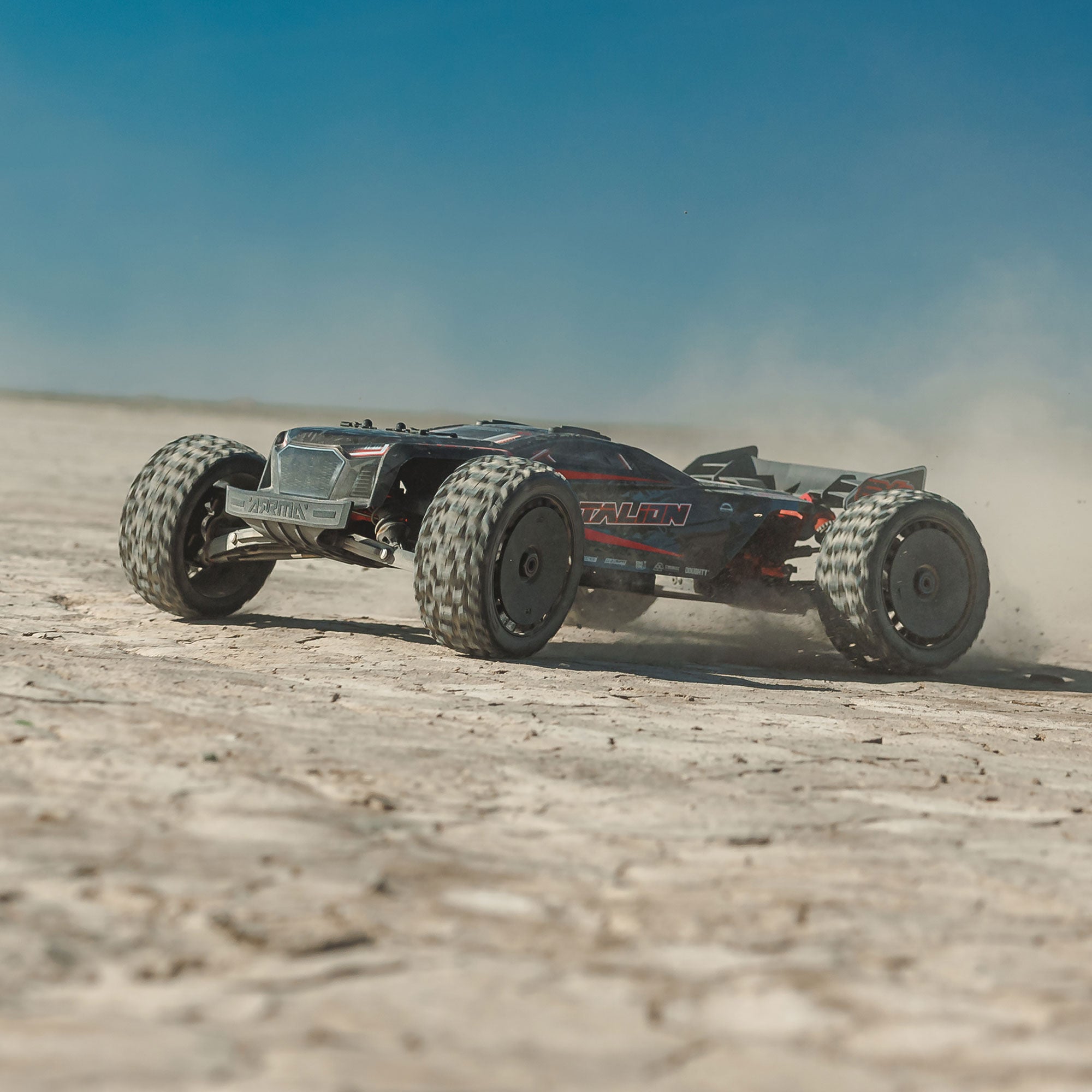 PREORDER 1/7 TALION 6S EXB 4X4 RTR Brushless Speed Truck, Black ARA7707V6T1