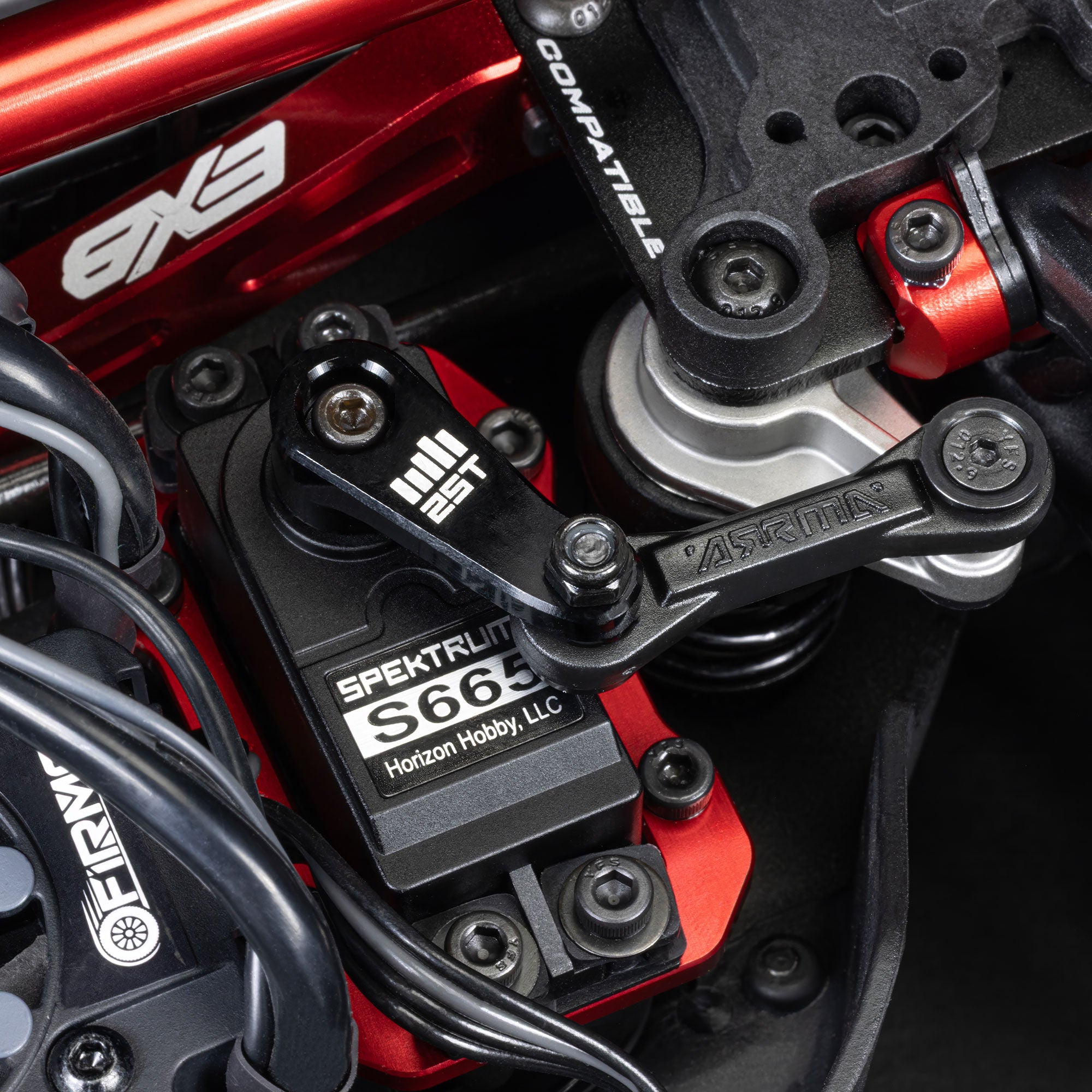 PREORDER 1/7 TALION 6S EXB 4X4 RTR Brushless Speed Truck, Black ARA7707V6T1