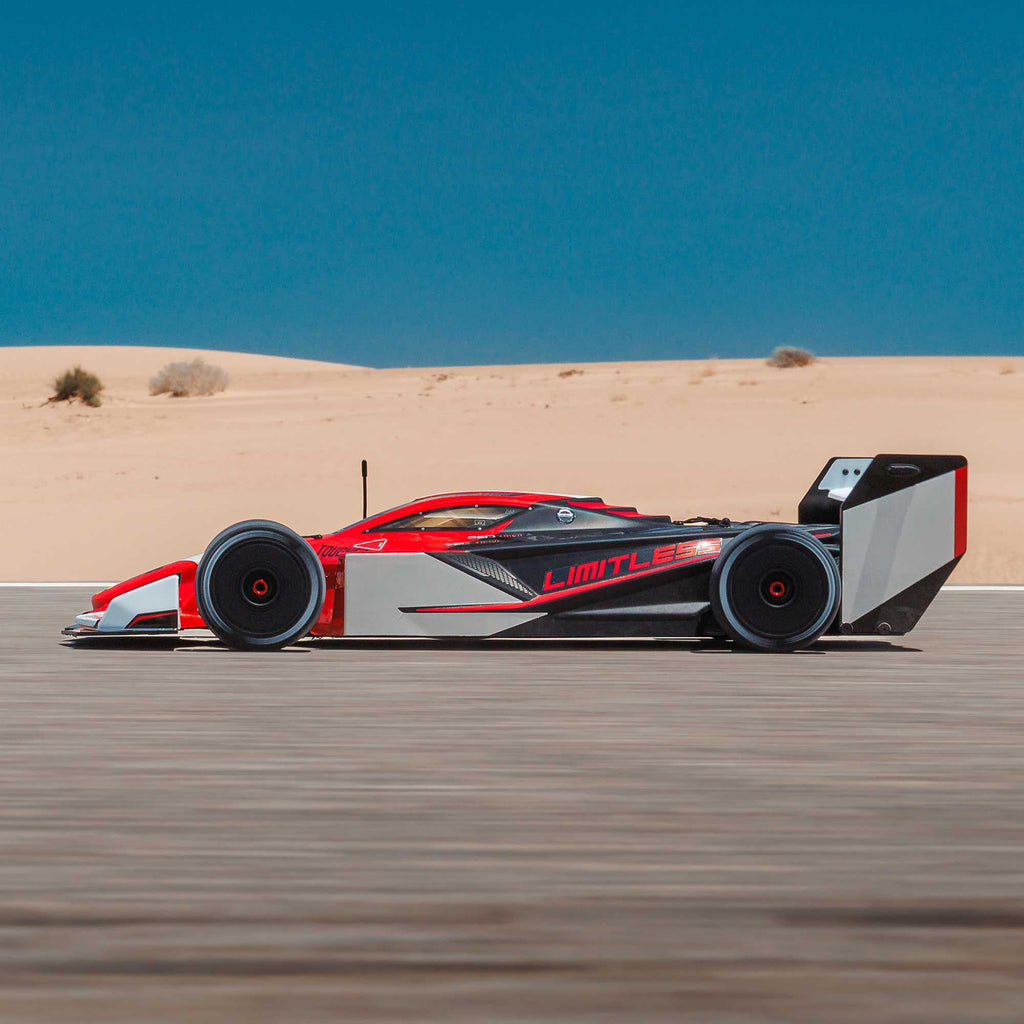 1/7 LIMITLESS 120 8S BLX Speed Machine RTR with AVC Red and Black