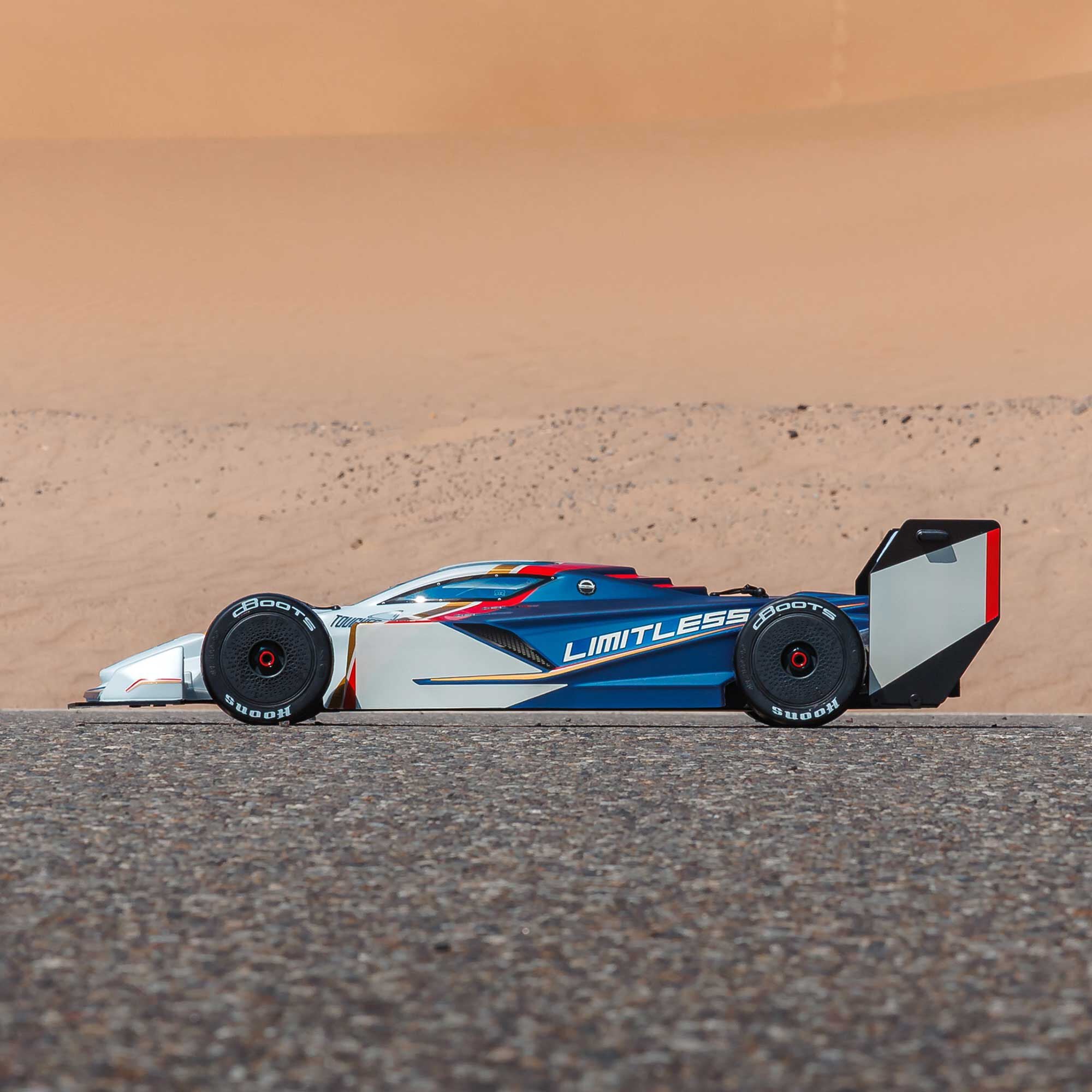 1/7 LIMITLESS 120 8S BLX Speed Machine RTR with AVC Blue and White