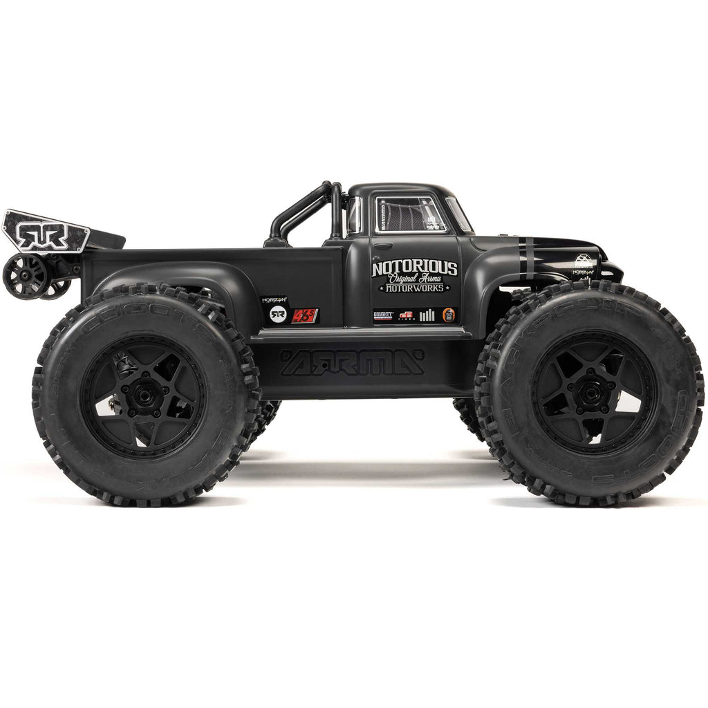 1/8 NOTORIOUS 6S 4X4 RTR Brushless Stunt Truck