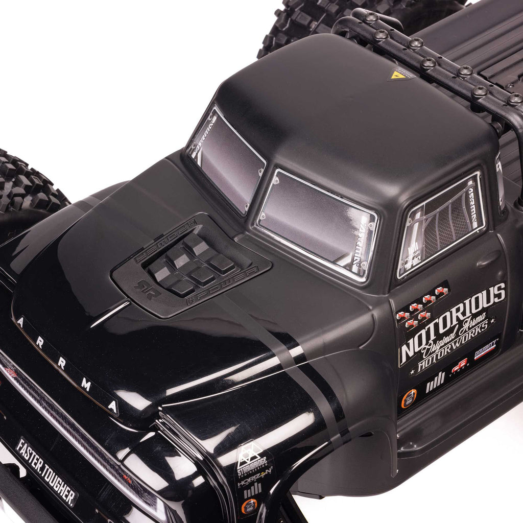 1/8 NOTORIOUS 6S 4X4 RTR Brushless Stunt Truck