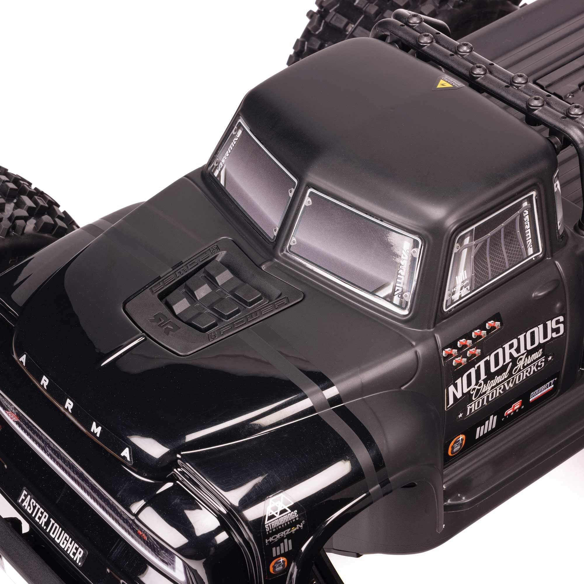 1/8 NOTORIOUS 6S 4X4 RTR Brushless Stunt Truck