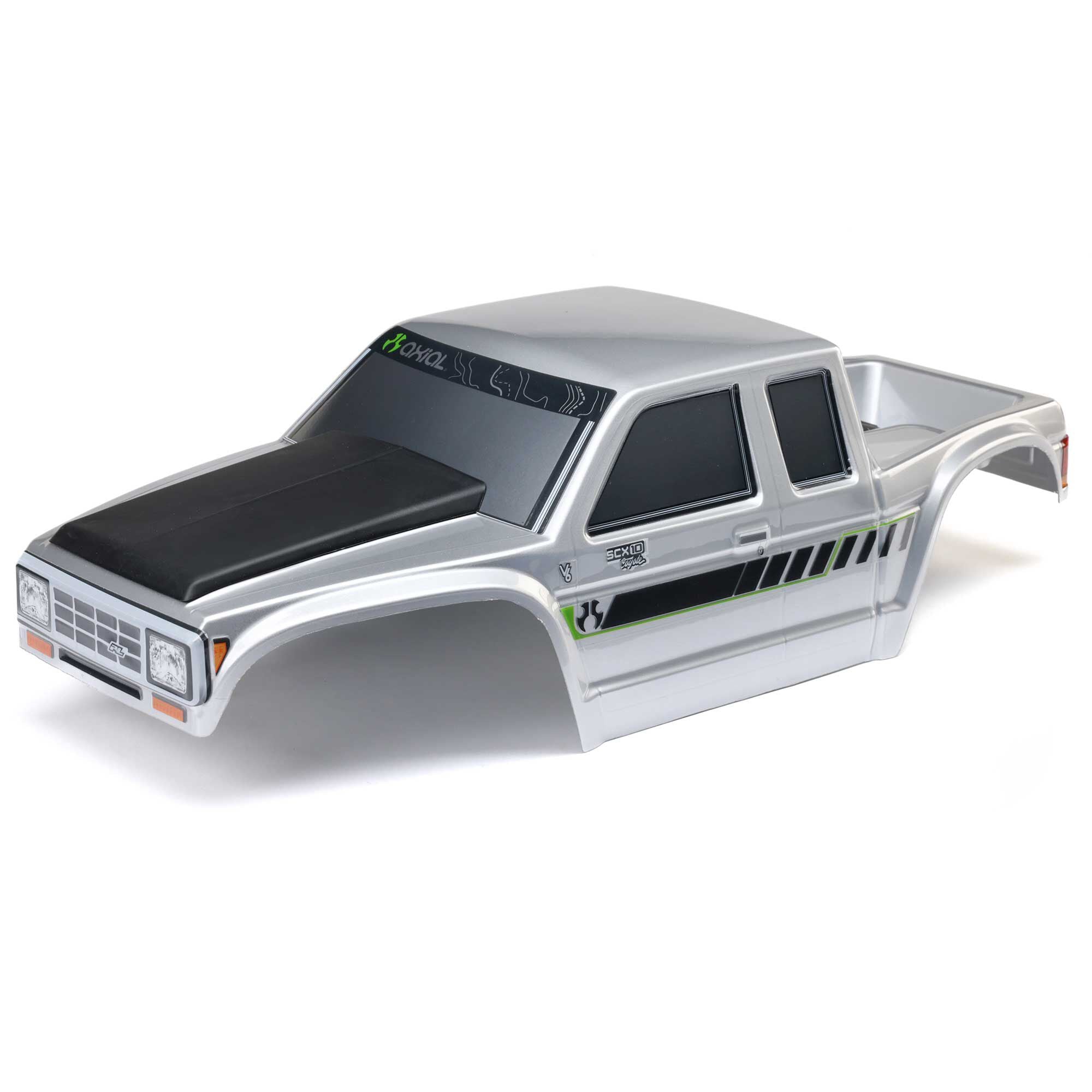 1/10 SCX10 III Coyote 4X4 RTR Brushed Rock Crawler, Silver