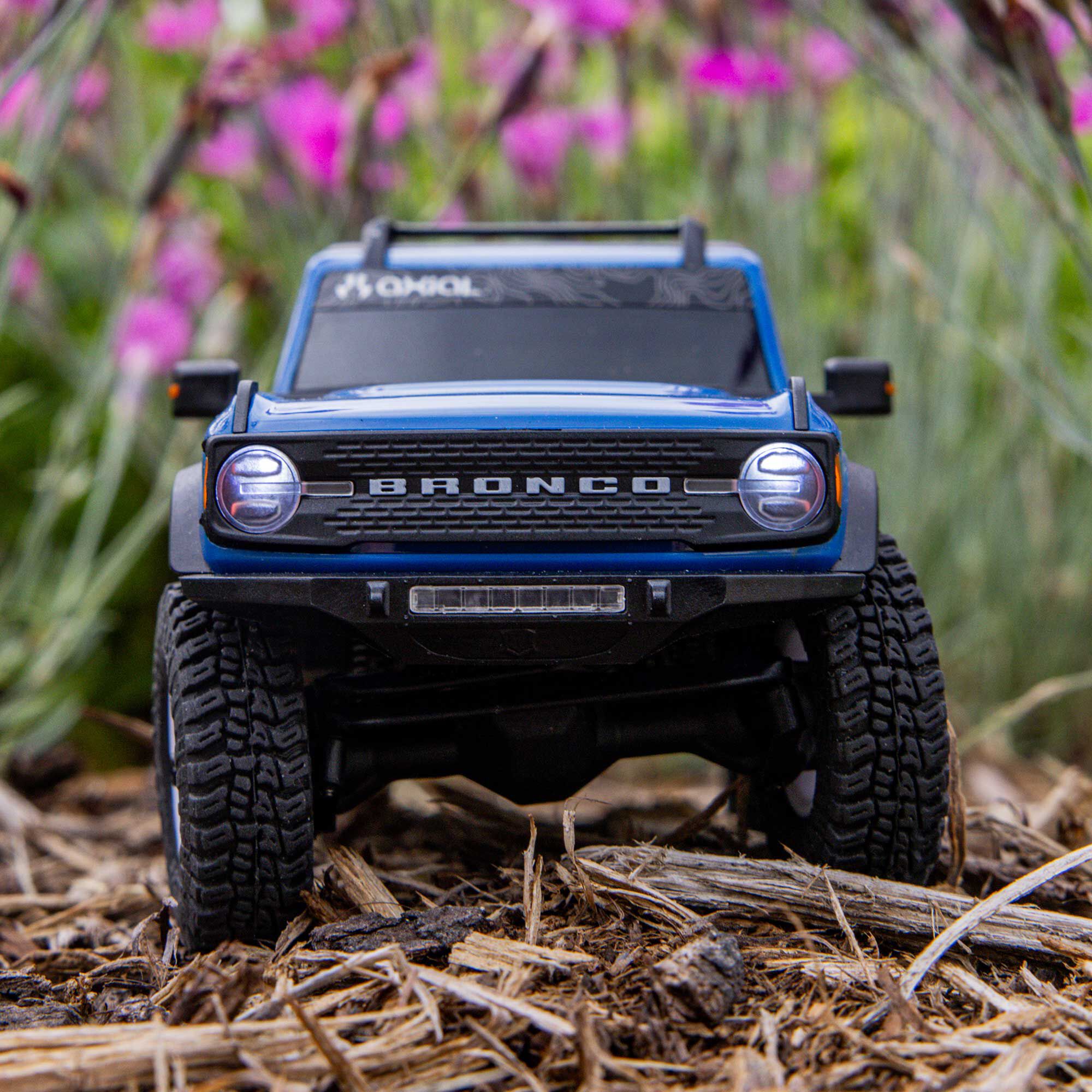 1/30 SCX30 Ford Bronco 4X4 RTR Brushed Rock Crawler (Battery & Charger Included), AXI-2048