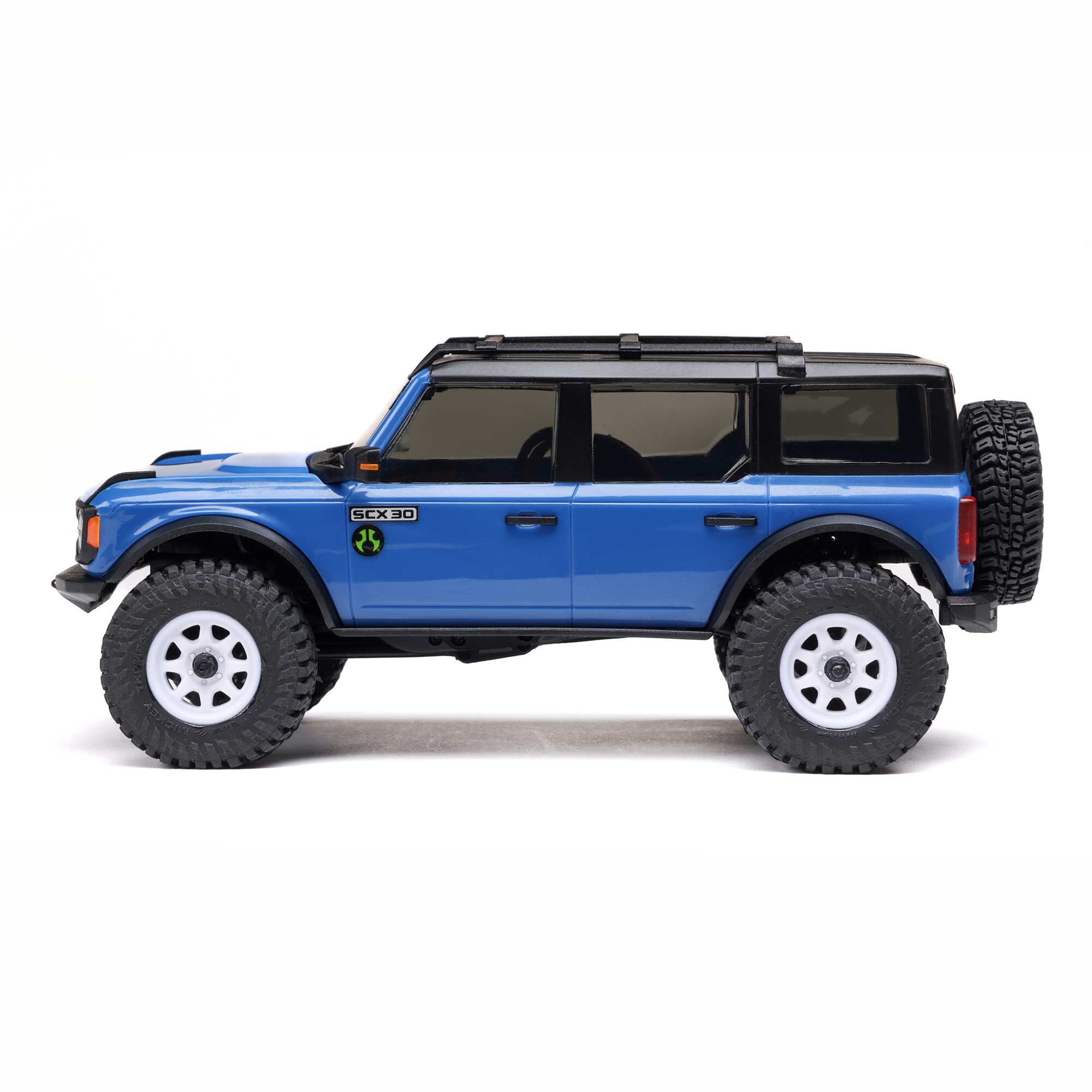 1/30 SCX30 Ford Bronco 4X4 RTR Brushed Rock Crawler (Battery & Charger Included), AXI-2048