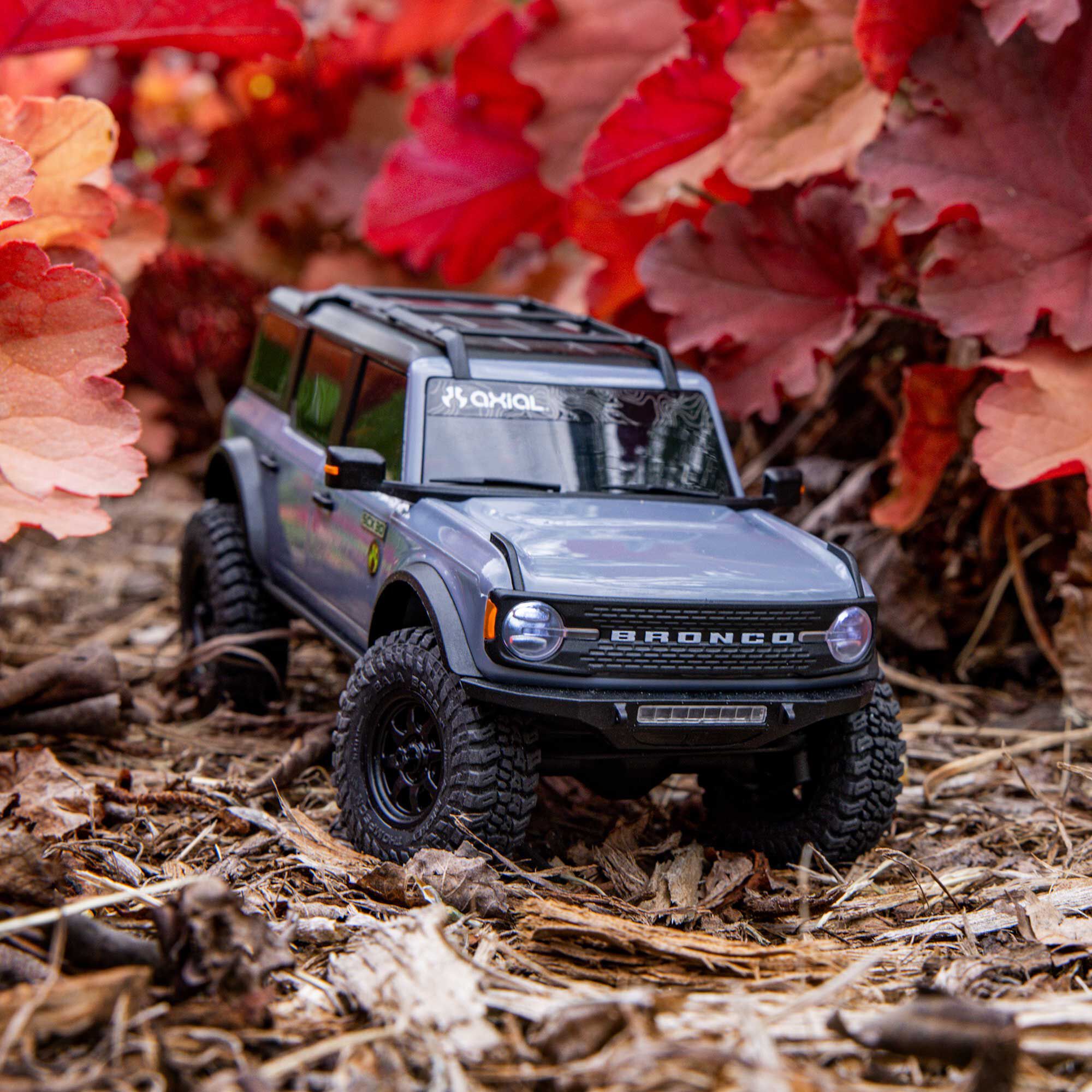 1/30 SCX30 Ford Bronco 4X4 RTR Brushed Rock Crawler (Battery & Charger Included), AXI-2048