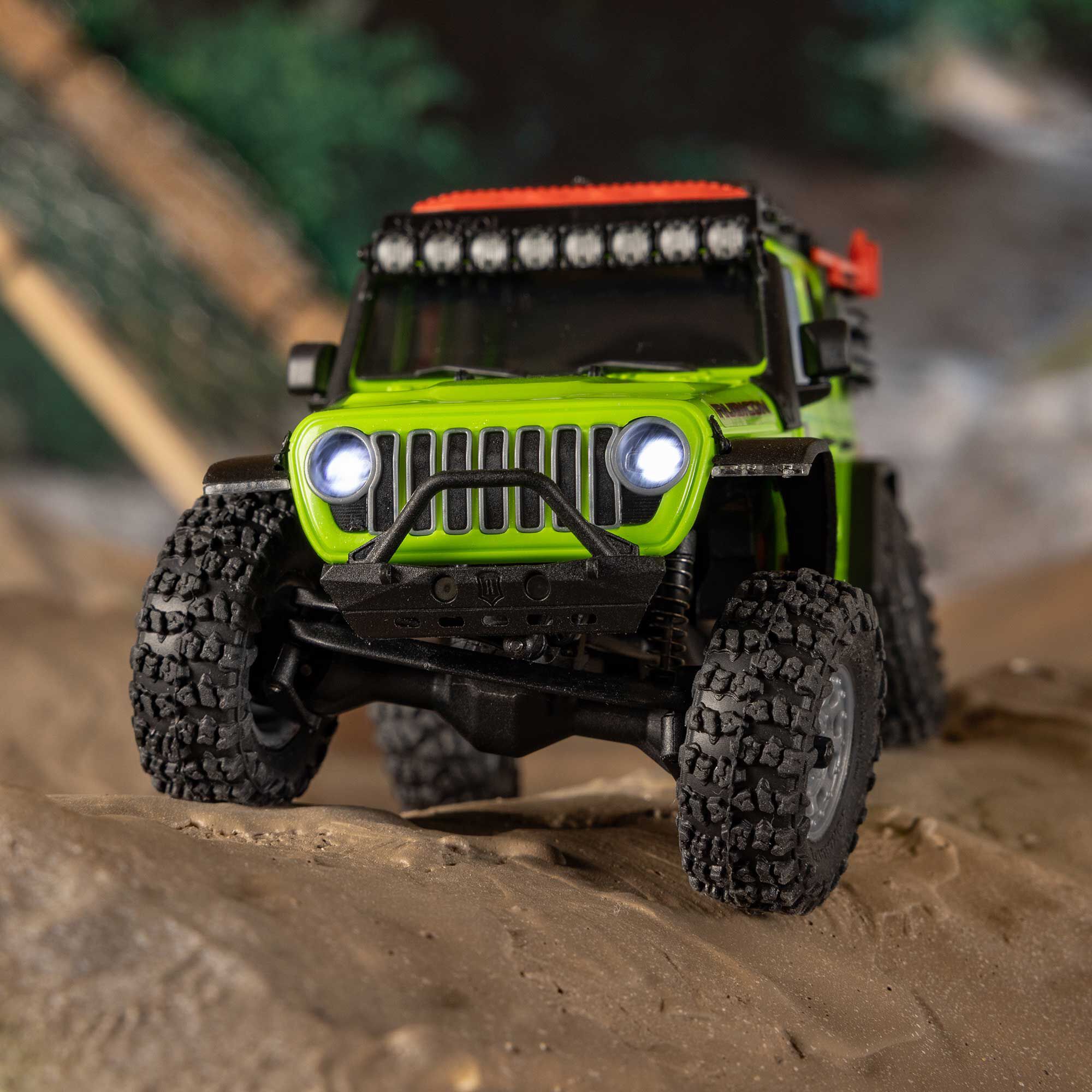 1/30 SCX30 Jeep Wrangler JLU 4X4 RTR Brushed Rock Crawler (Battery & Charger Included), AXI-2261