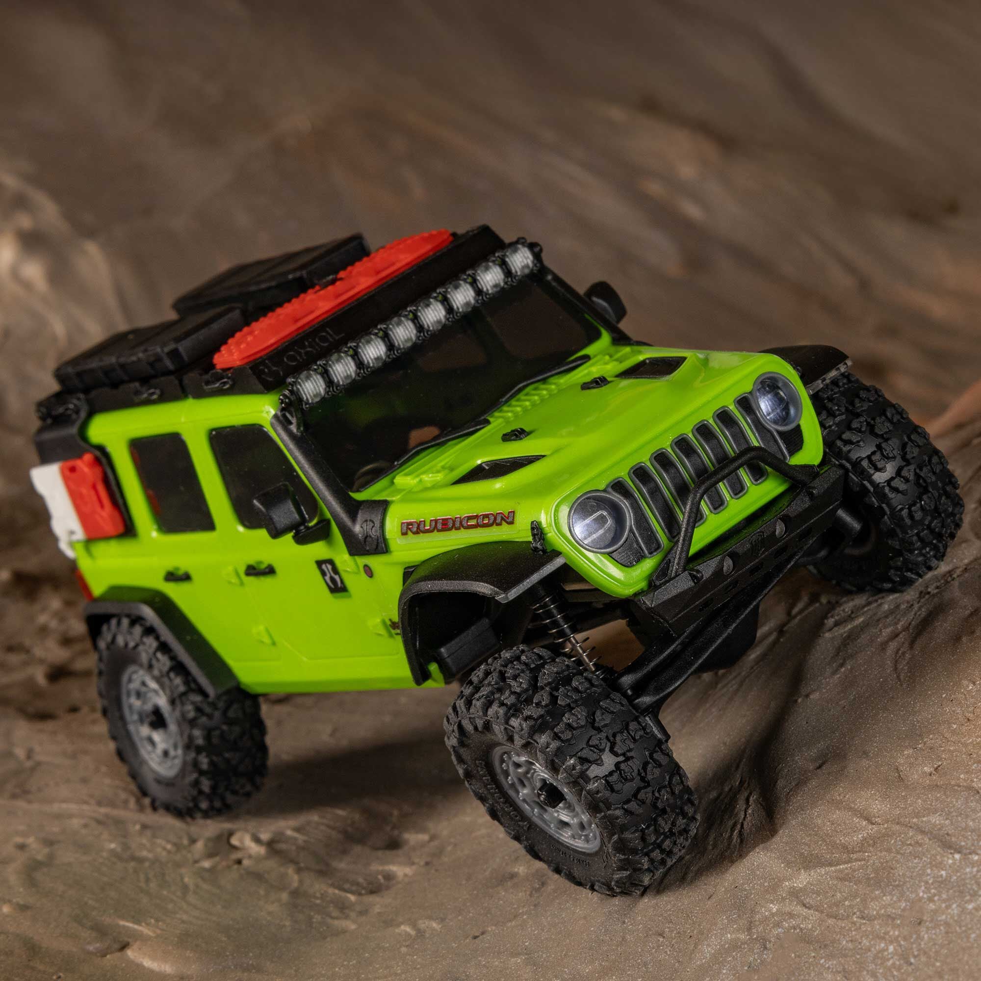 1/30 SCX30 Jeep Wrangler JLU 4X4 RTR Brushed Rock Crawler (Battery & Charger Included), AXI-2261