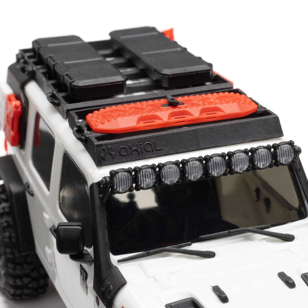 1/30 SCX30 Jeep Wrangler JLU 4X4 RTR Brushed Rock Crawler (Battery & Charger Included), AXI-2261