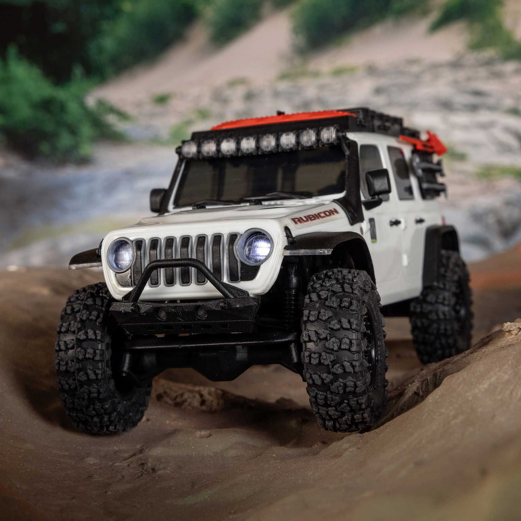 1/30 SCX30 Jeep Wrangler JLU 4X4 RTR Brushed Rock Crawler (Battery & Charger Included), AXI-2261