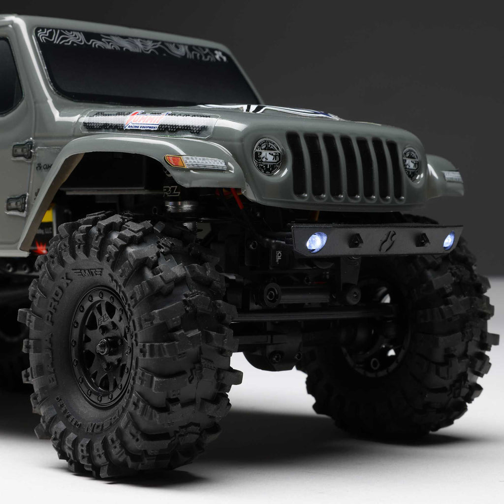 Dealer Exclusive 1/24 SCX24 Summit Racing Jeep Gladiator 4X4 Rock Crawler RTR (Battery & Charger Included), Gray