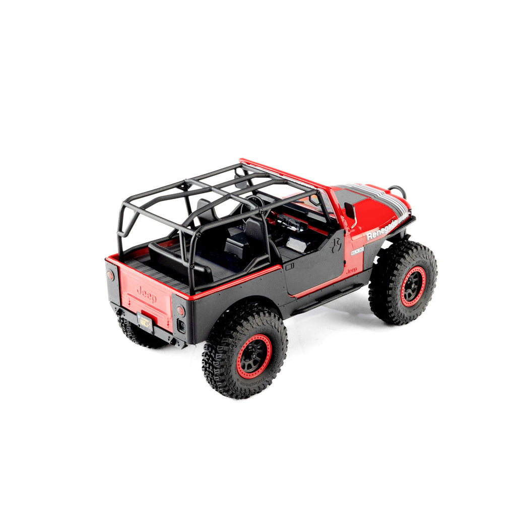PREORDER 10/28/26 Axial SCX30 Jeep CJ-7 GenRight 1/30 4WD RTR RC Crawler Red Green AXI-3273T1/T2