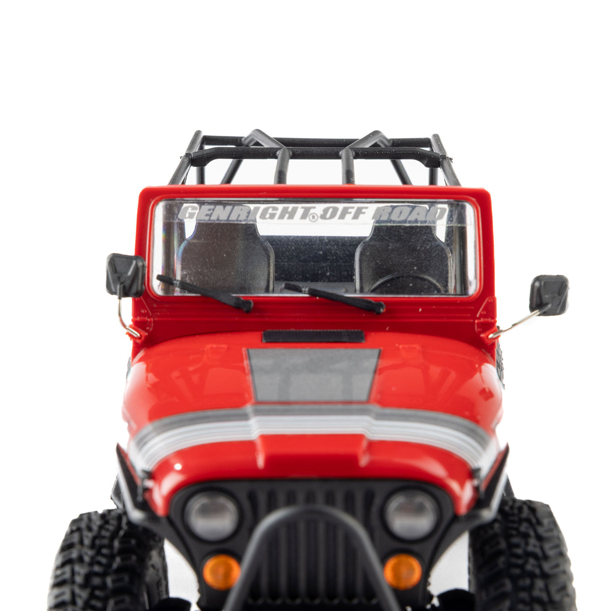 PREORDER 10/28/26 Axial SCX30 Jeep CJ-7 GenRight 1/30 4WD RTR RC Crawler Red Green AXI-3273T1/T2