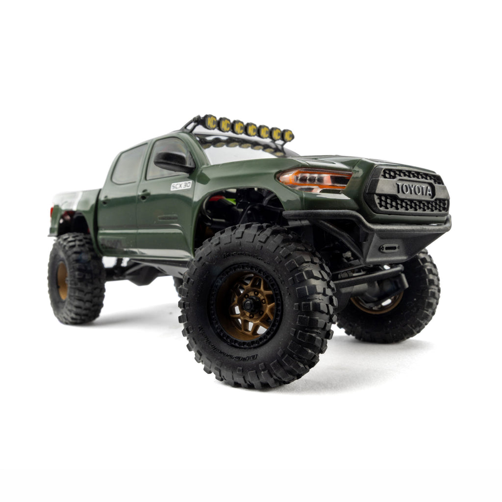 PREORDER Axial SCX30 Toyota Tacoma TRD Pro 1/30 4WD RTR AXI-3289T1 AXI-3289T2
