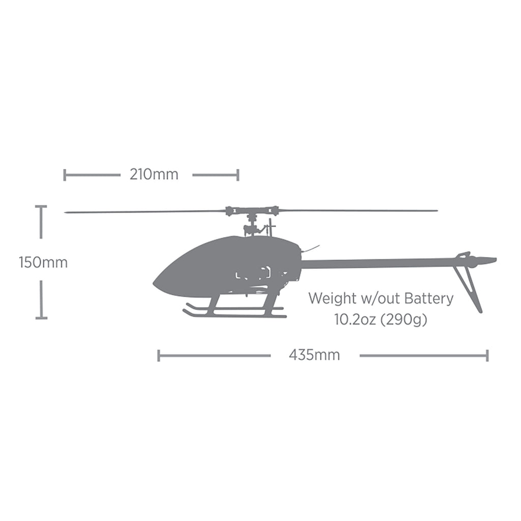Blade BLH01550 InFusion 210 BNF Basic Helicopter AS3X SAFE Spektrum