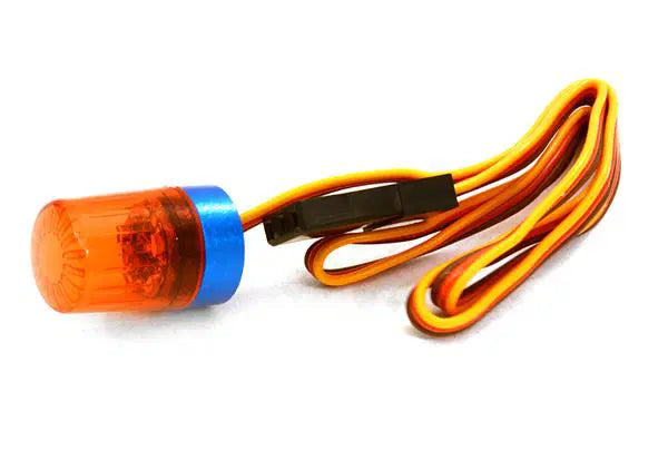 T4 Realistic Roof Top Flashing Light LED w/ 10mm Plastic Housing for 1/10 Scale C26879