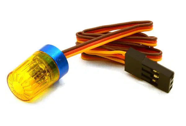 T4 Realistic Roof Top Flashing Light LED w/ 10mm Plastic Housing for 1/10 Scale C26879