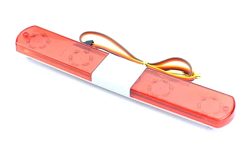 Universal Realistic Roof Top Flashing Light LED Bar with Plastic Housing for 1/10 Scale