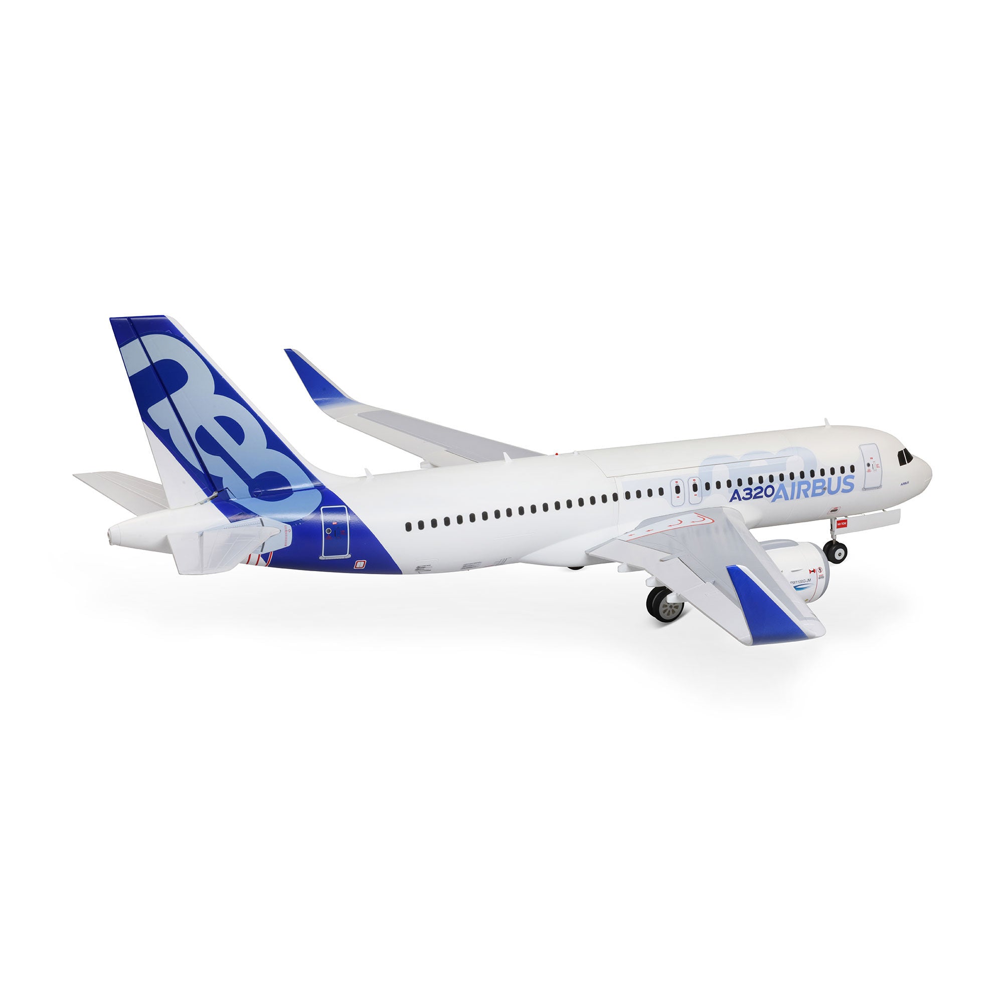 E-flite Airbus A320neo Twin 64mm EDF RC Jet Airliner BNF Basic with AS3X+ and SAFE Select With Livery