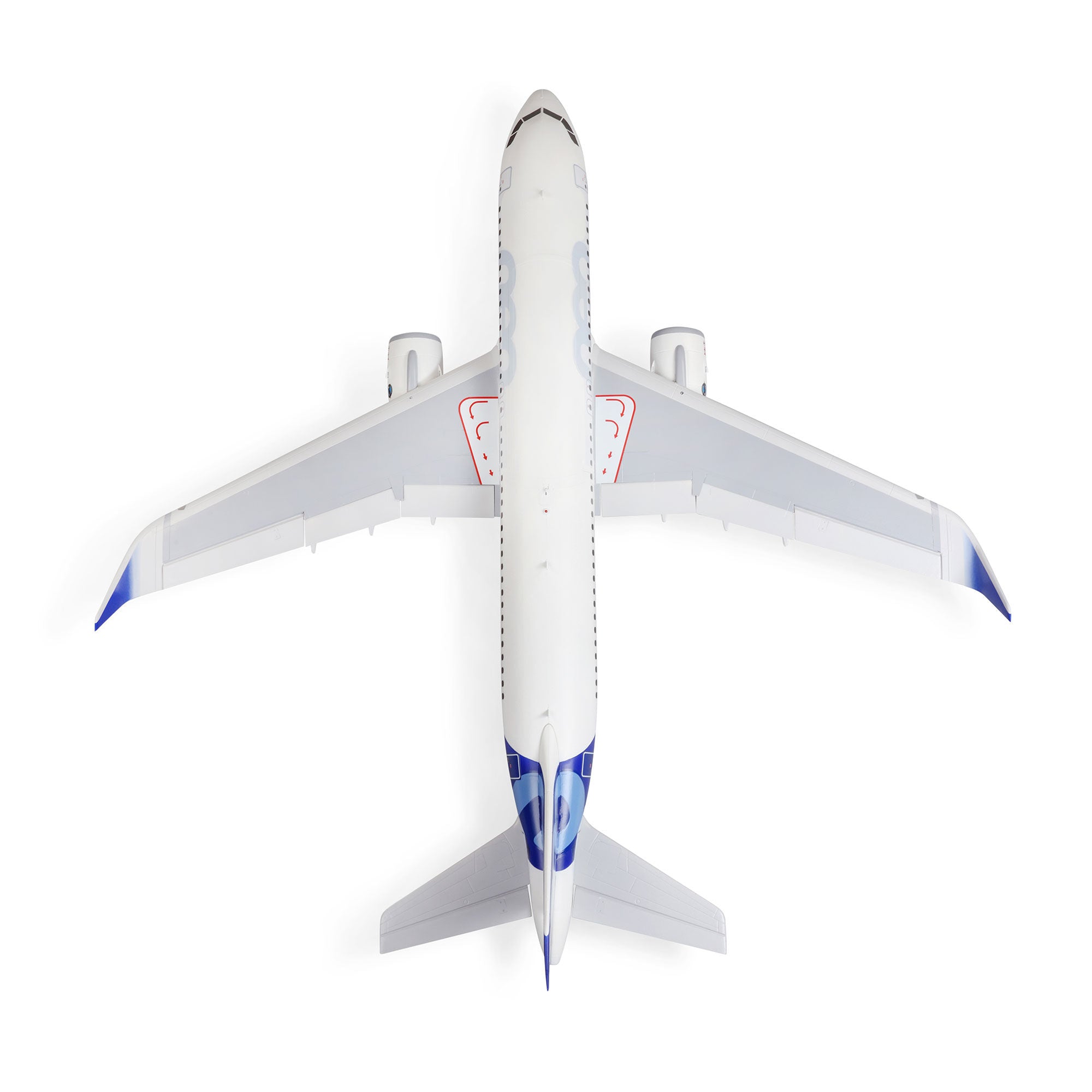 E-flite Airbus A320neo Twin 64mm EDF RC Jet Airliner BNF Basic with AS3X+ and SAFE Select With Livery