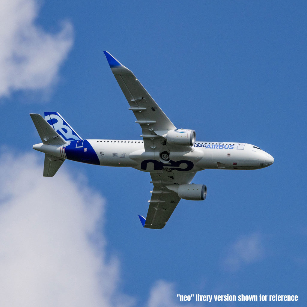 E-flite Airbus A320neo Twin 64mm EDF RC Jet Airliner BNF Basic with AS3X+ and SAFE Select