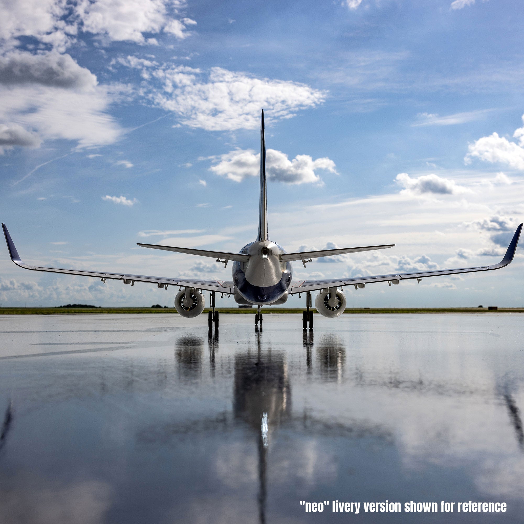 E-flite Airbus A320neo Twin 64mm EDF RC Jet Airliner BNF Basic with AS3X+ and SAFE Select