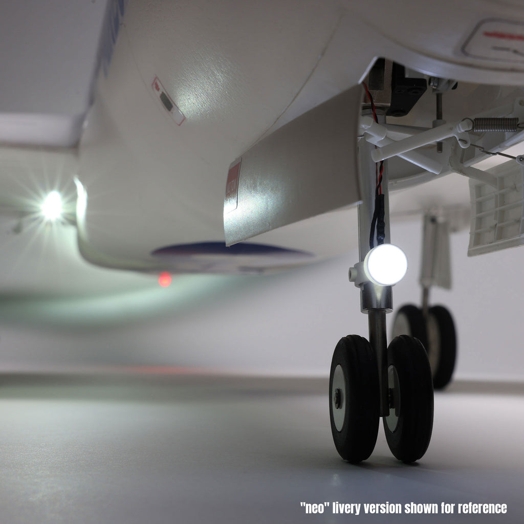 E-flite Airbus A320neo Twin 64mm EDF RC Jet Airliner BNF Basic with AS3X+ and SAFE Select