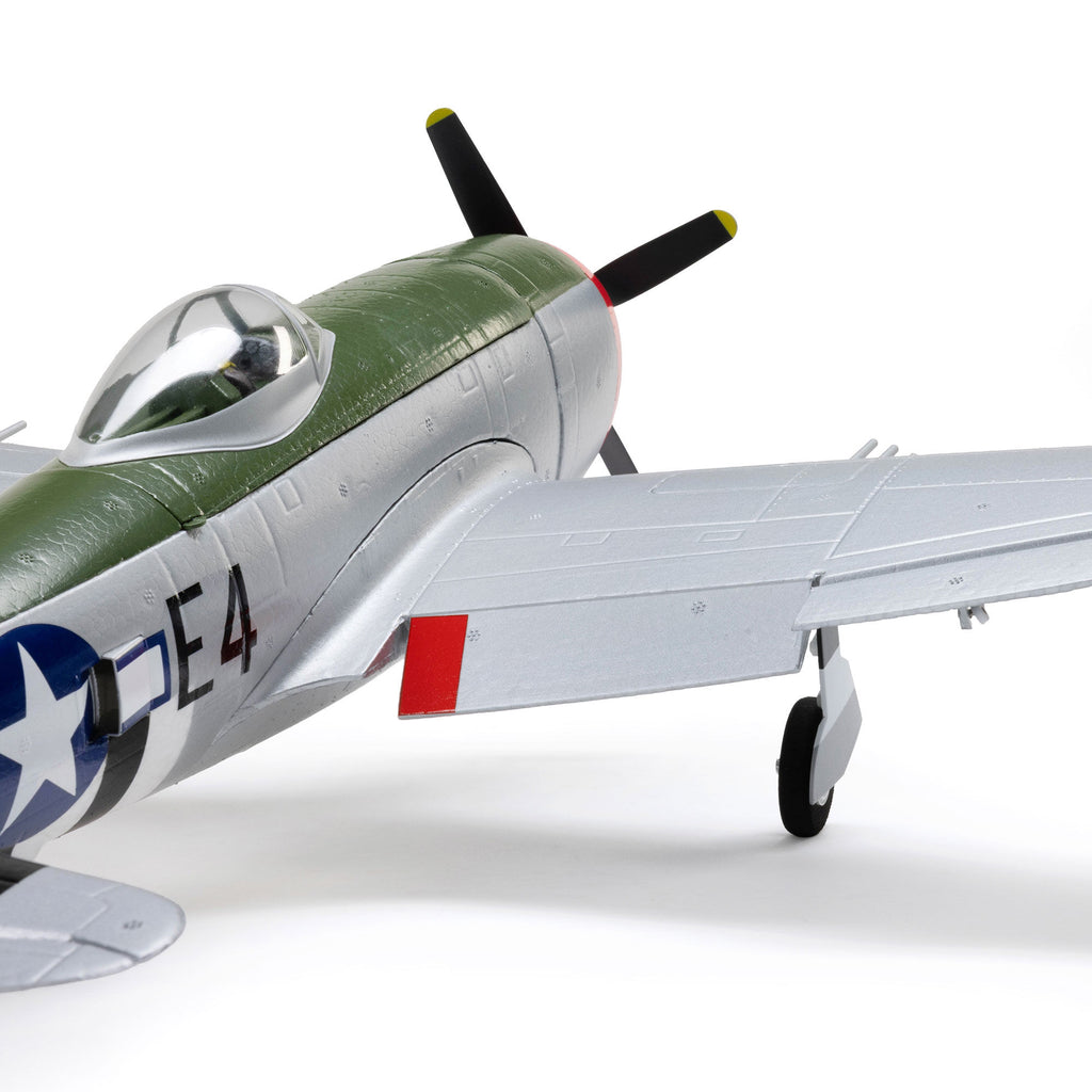 PREORDER E-flite EFL07050 Micro P-47 Thunderbolt 625mm BNF AS3X+ SAFE 3S